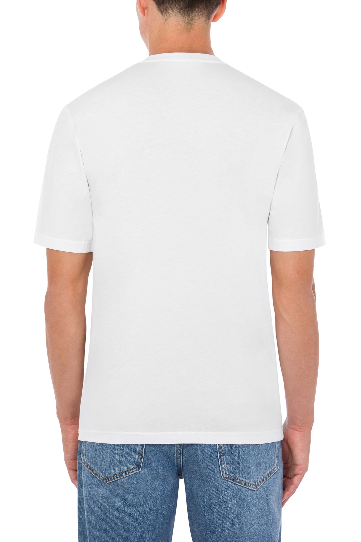 T-SHIRT UPSIDE DOWN LOGO WHITE 2