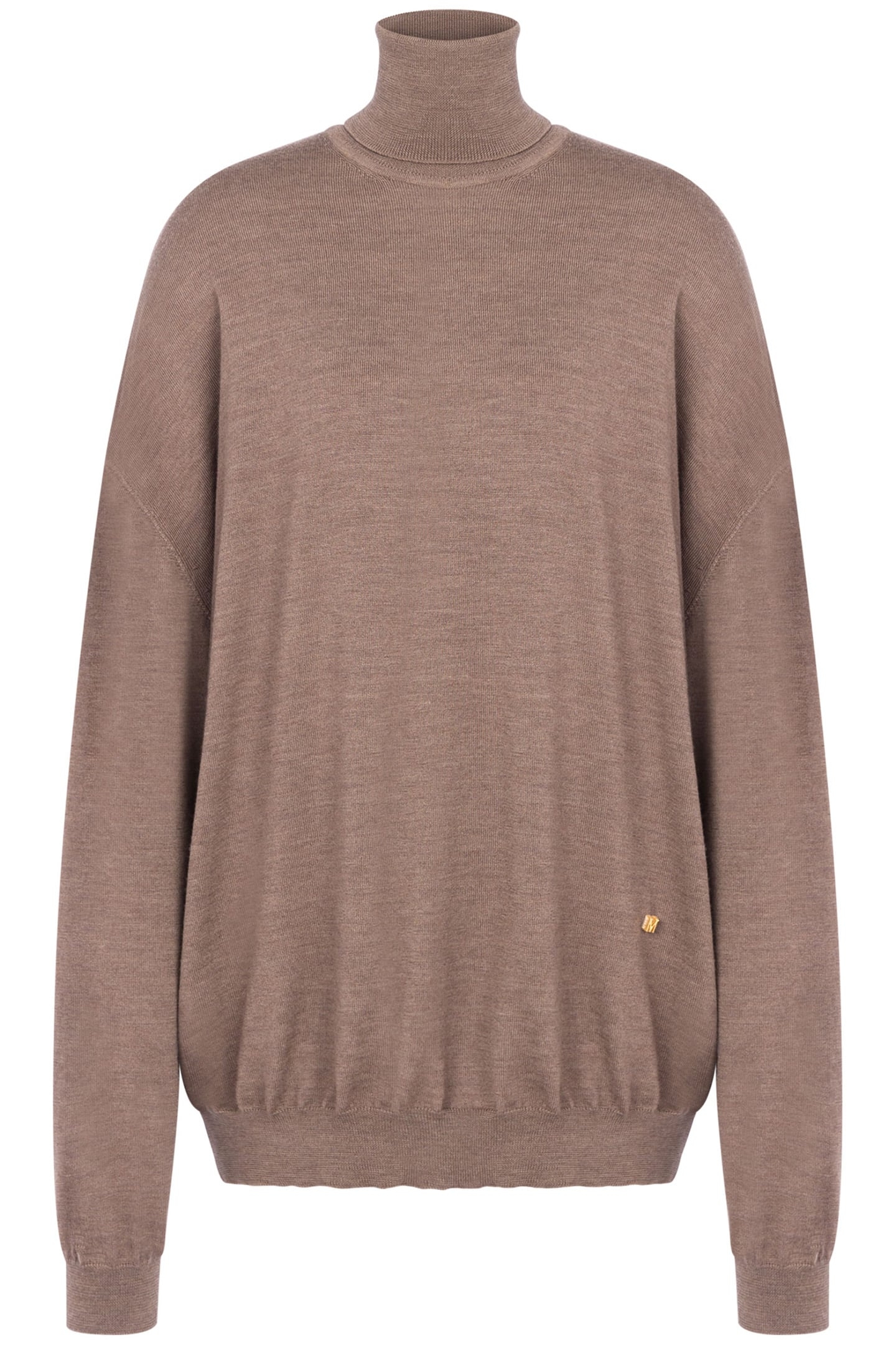 GOLDEN M WOOL TURTLENECK SWEATER BEIGE 3