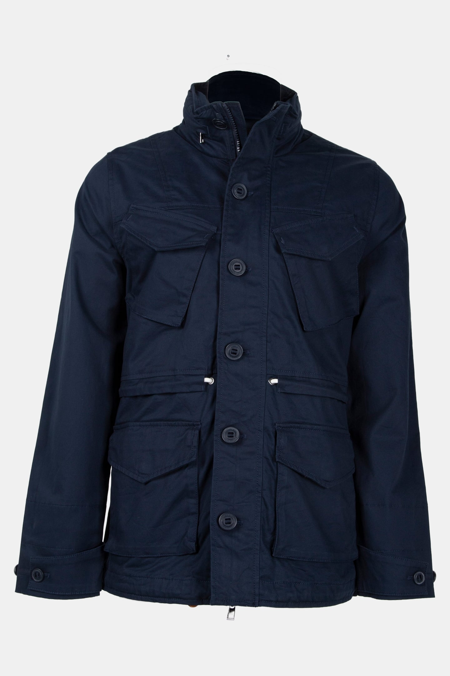 WASHED HOODED FIELD JACKET MIDNIGHT 4