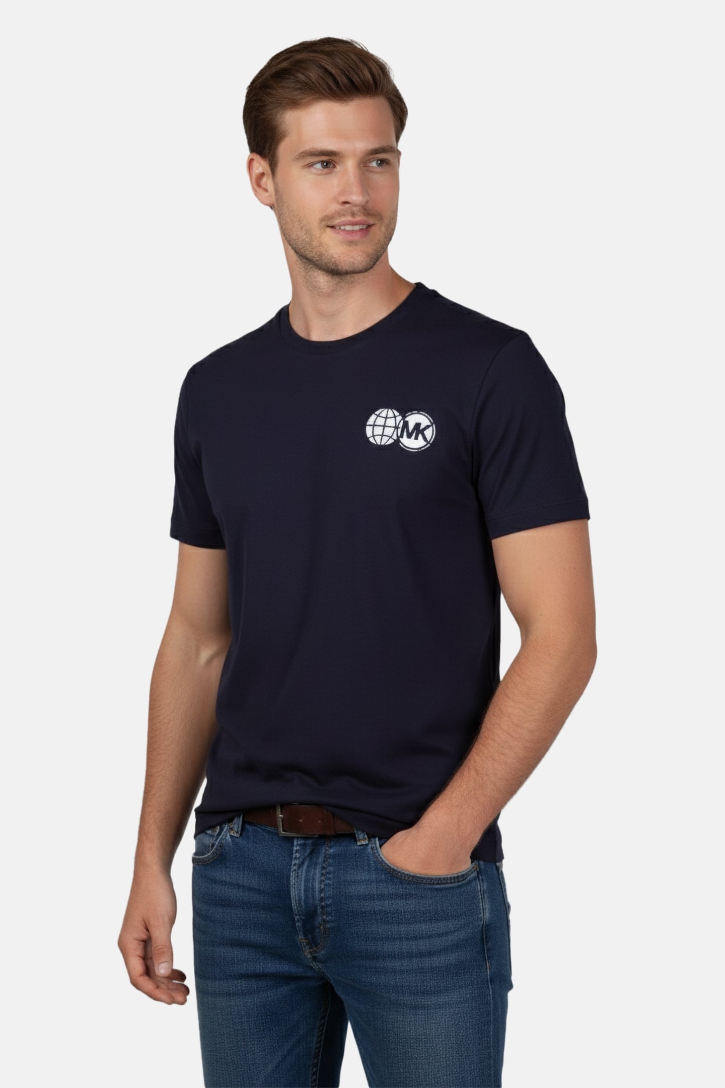 GLOBAL RECYCLED TEE MIDNIGHT 1