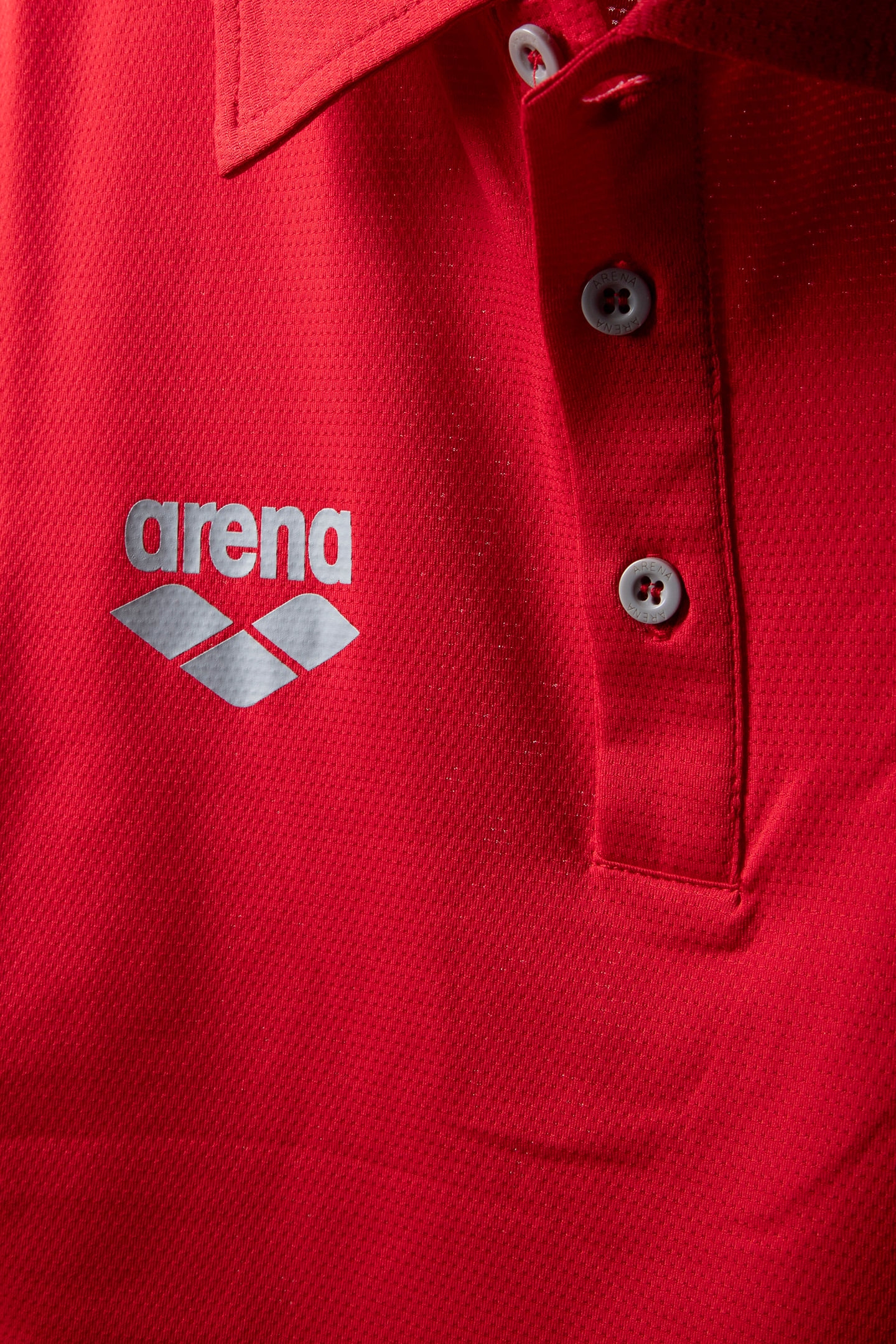 UNISEX TL TECH S/S POLO RED 4