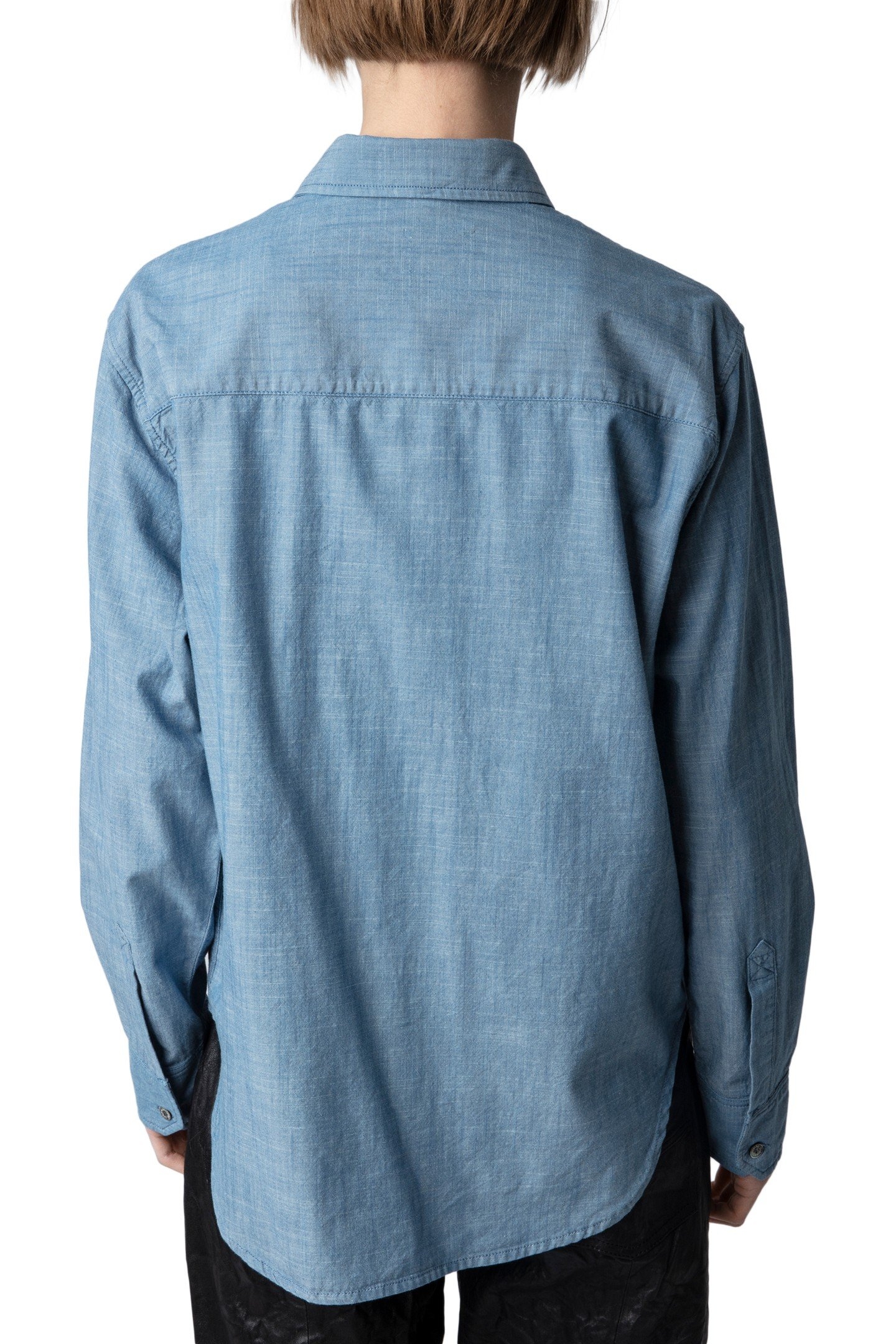 TASKI CHAMBRAY SHIRT LIGHT BLUE 2