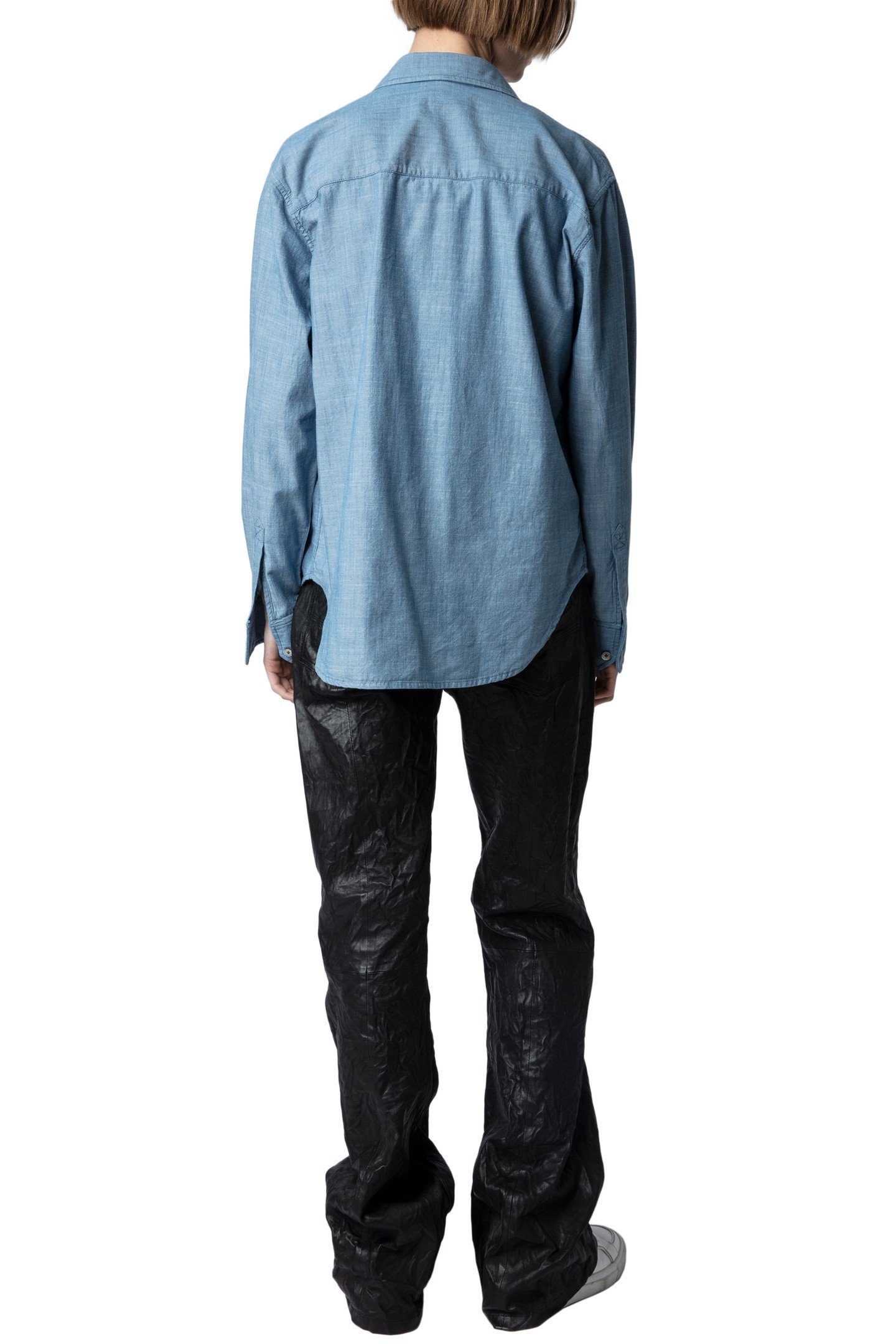 TASKI CHAMBRAY SHIRT LIGHT BLUE 6