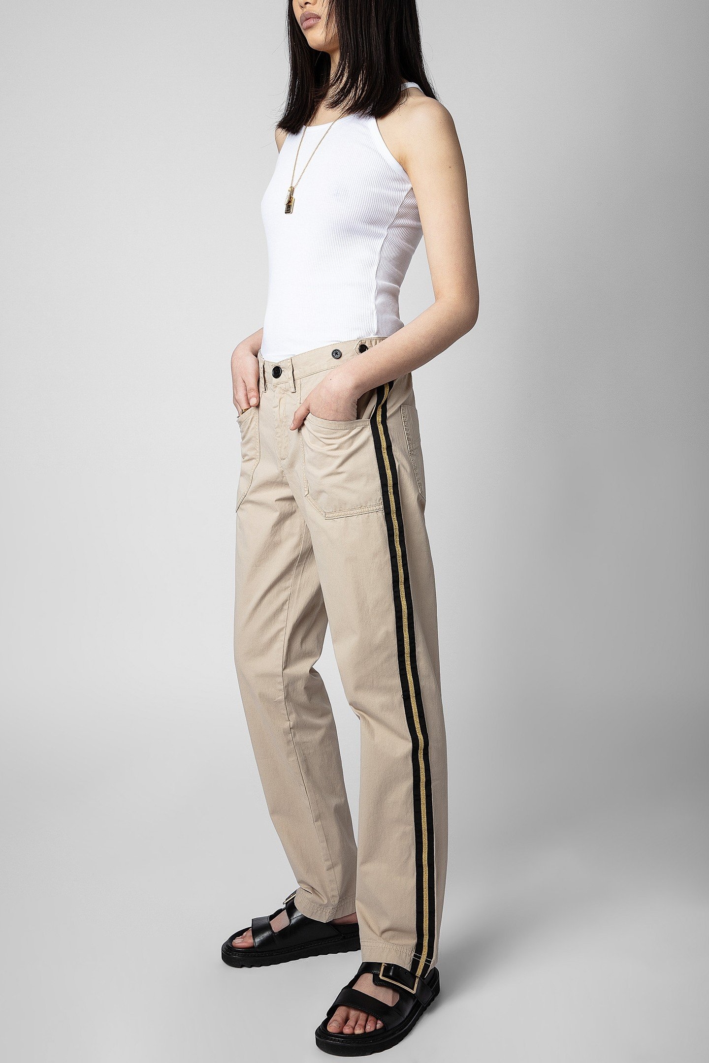 PAMELA COTON PANTS NATUREL 5