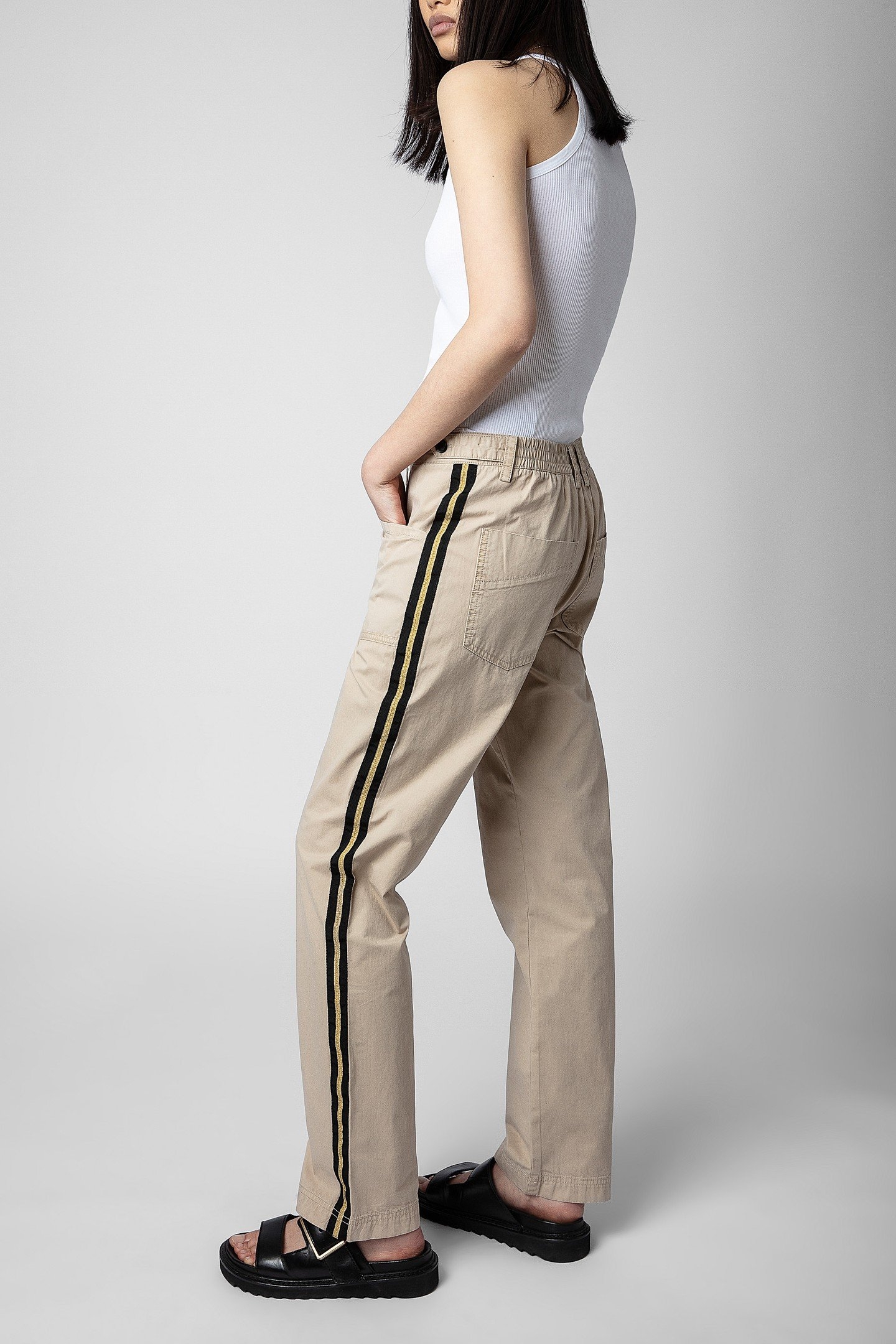 PAMELA COTON PANTS NATUREL 3