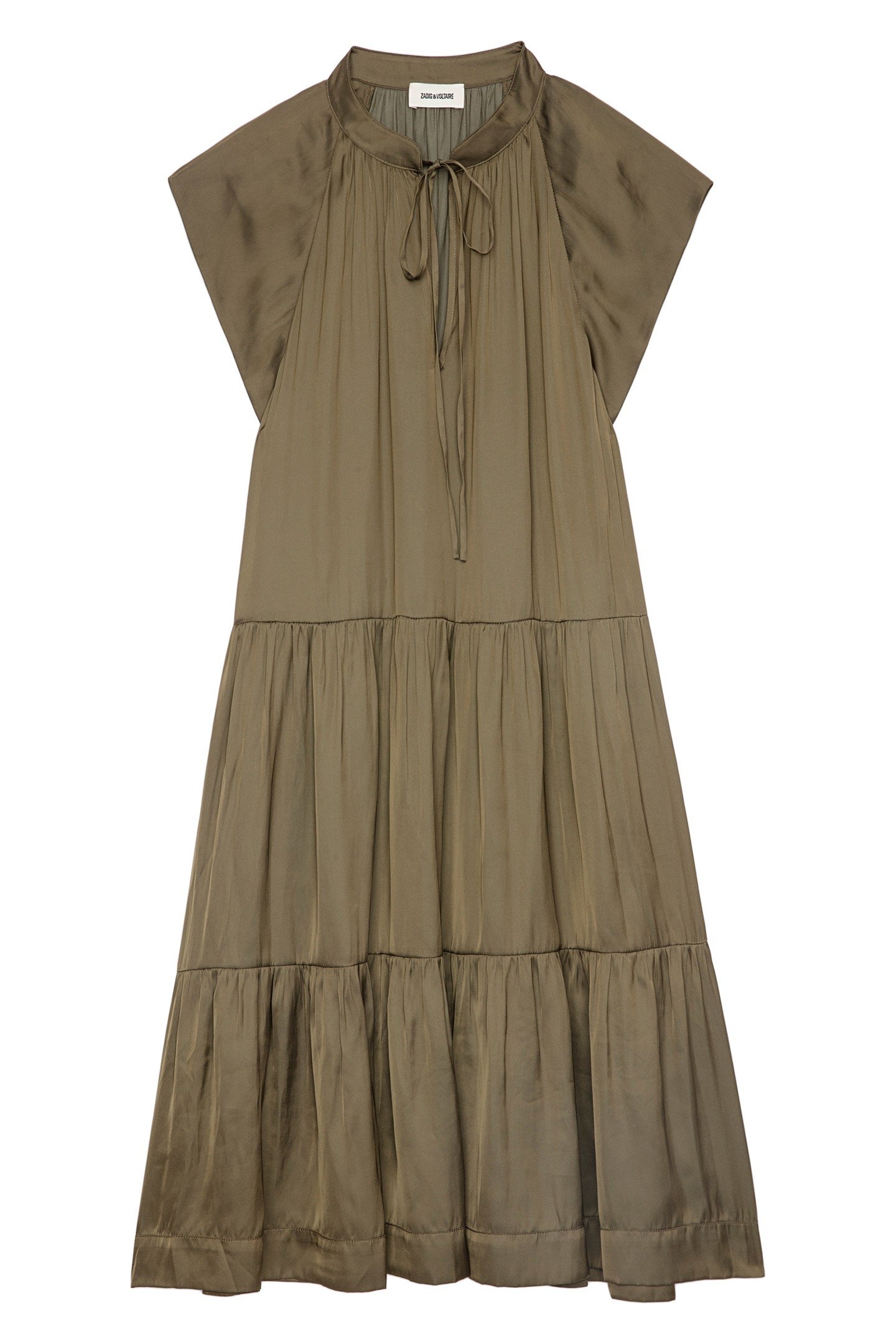 RITO SATIN DRESS LAURIER 4