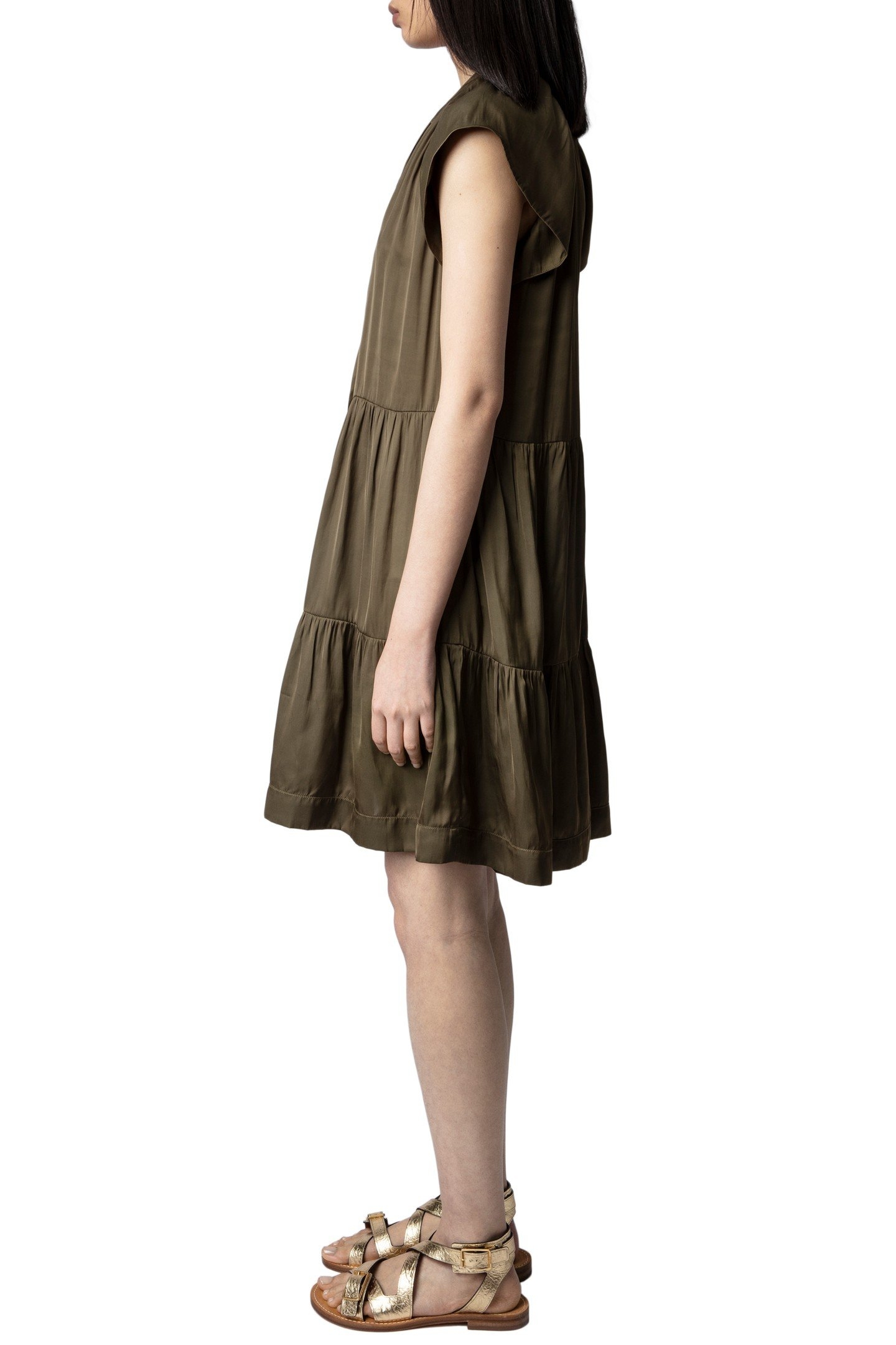 RITO SATIN DRESS LAURIER 3