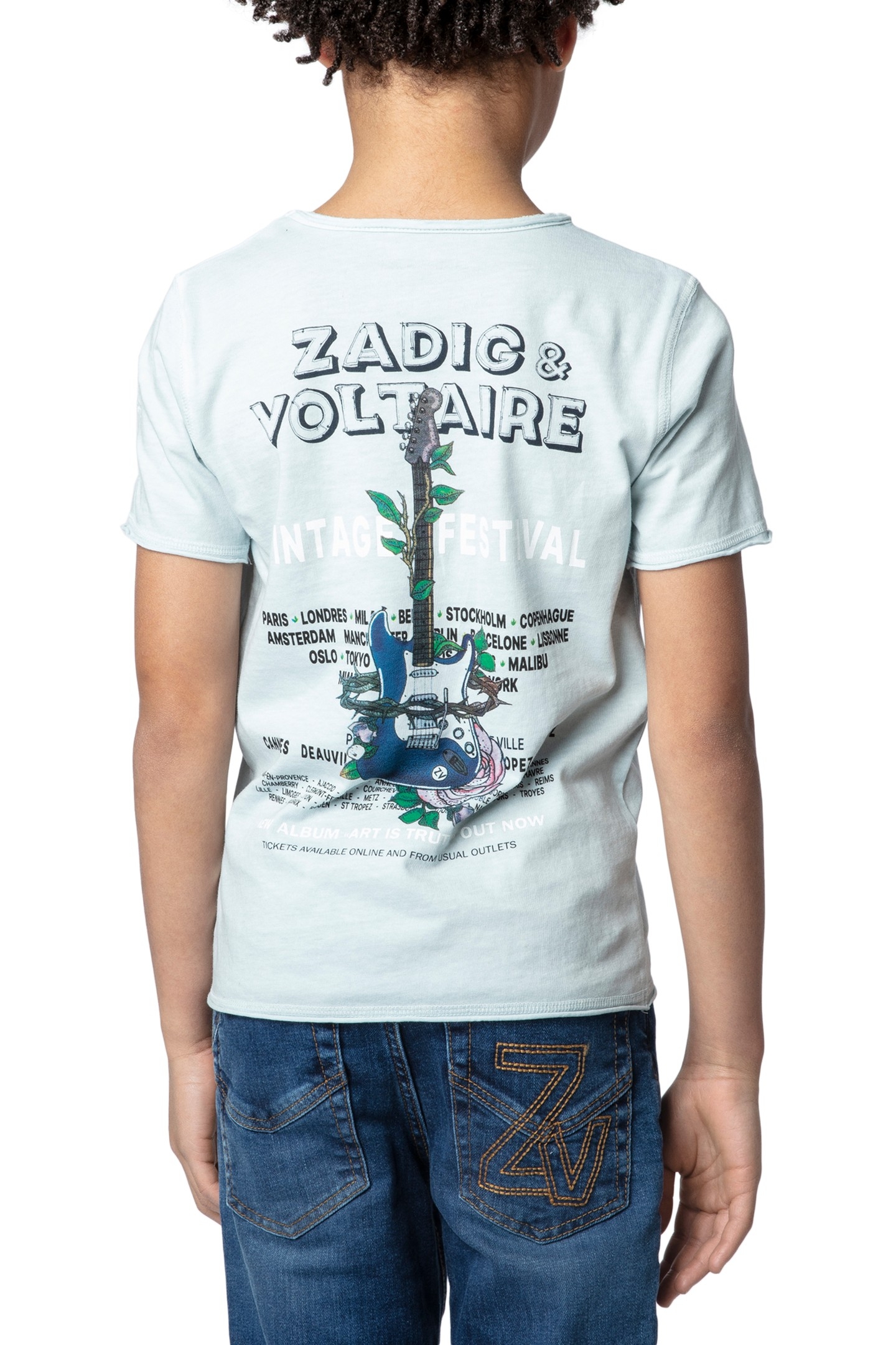 BOXER BOYS SHORT SLEEVES LIGHT BLUE 2