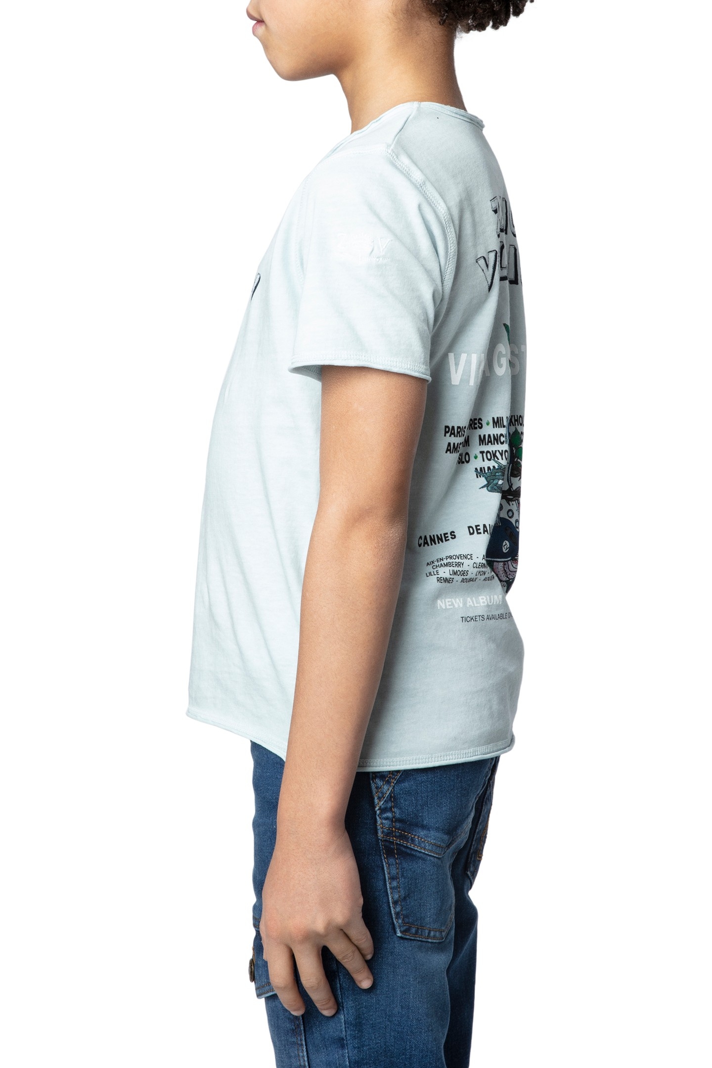 BOXER BOYS SHORT SLEEVES LIGHT BLUE 3