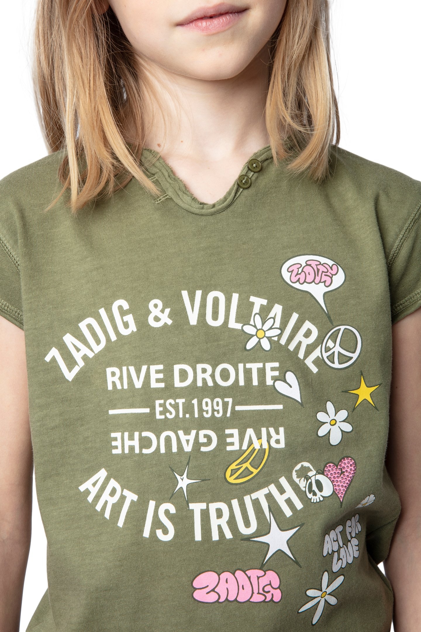 BOXO GIRL T-SHIRT ARMY 7