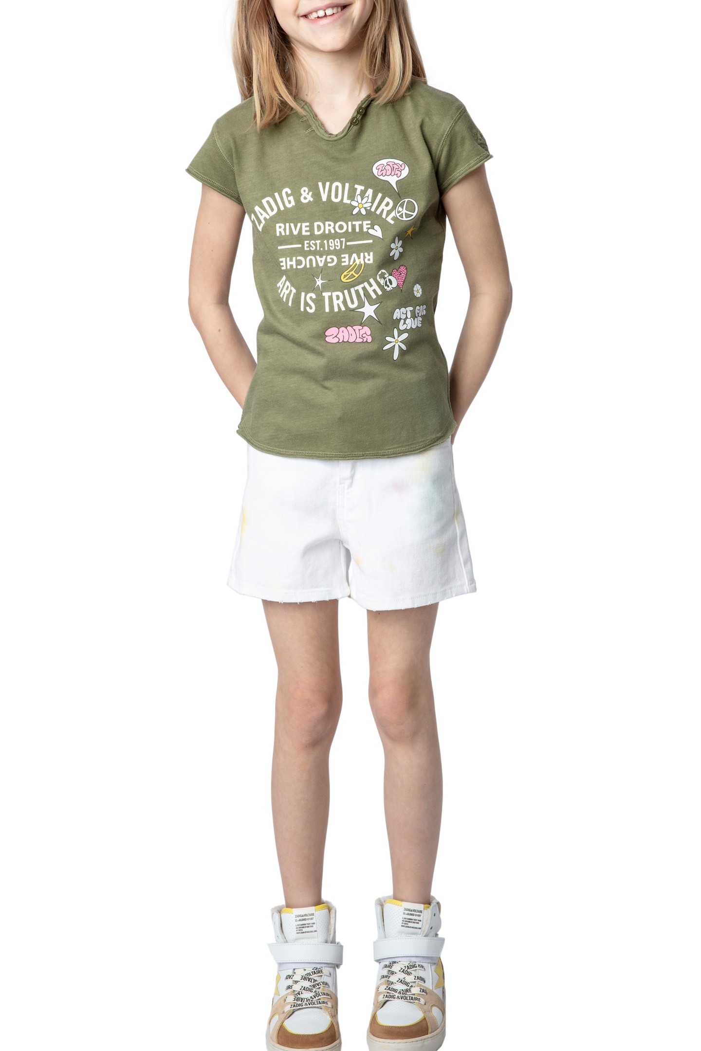 BOXO GIRL T-SHIRT ARMY 5