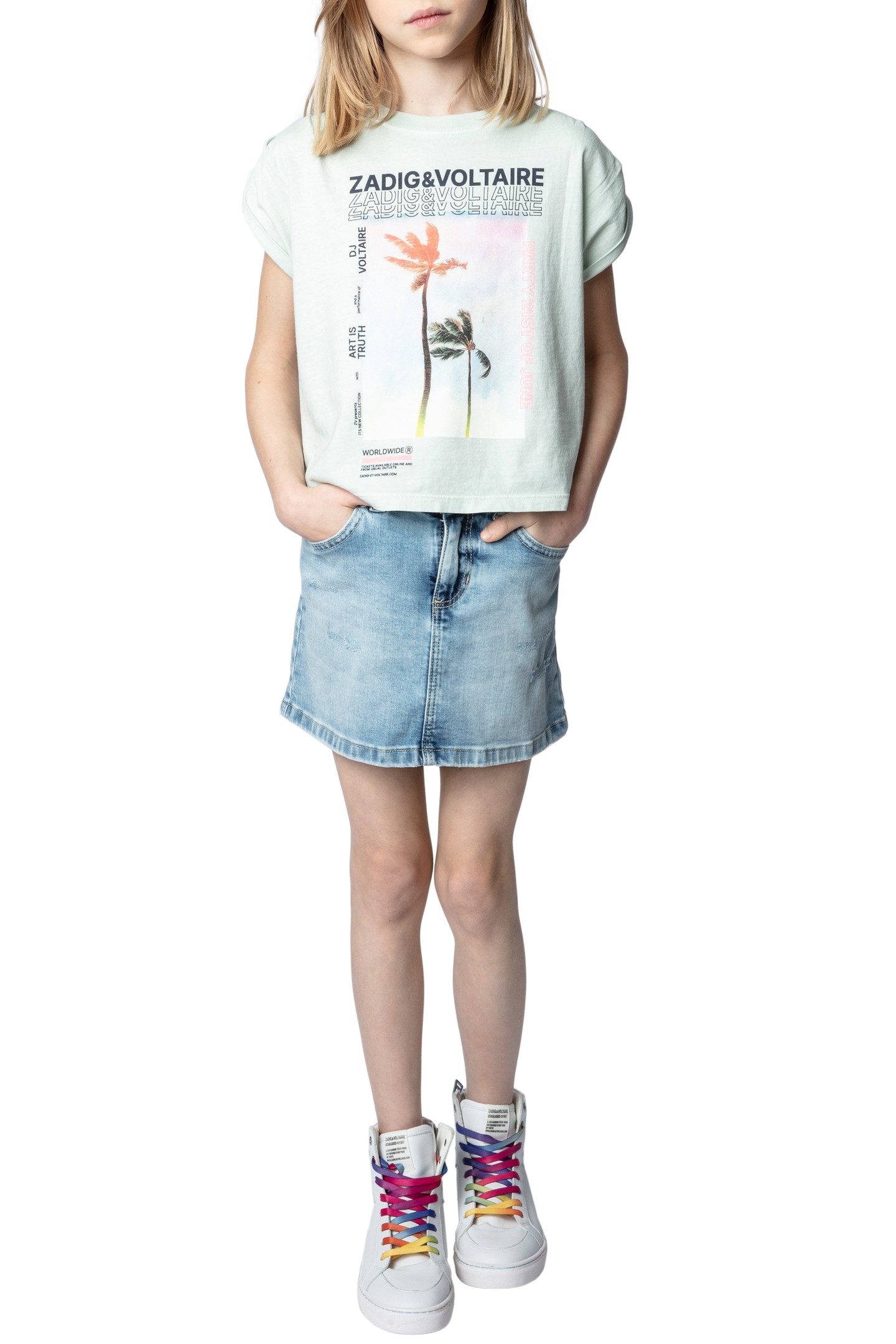 ANIE GIRL T-SHIRT MINT 5