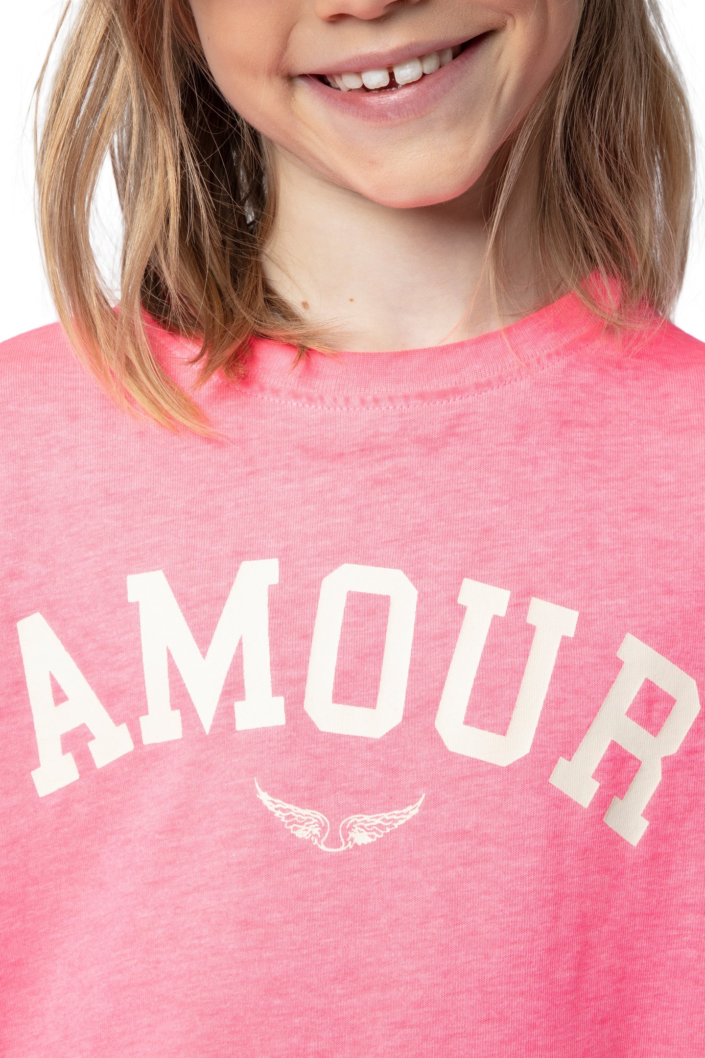 NIELS GIRL T-SHIRT ROSE 7