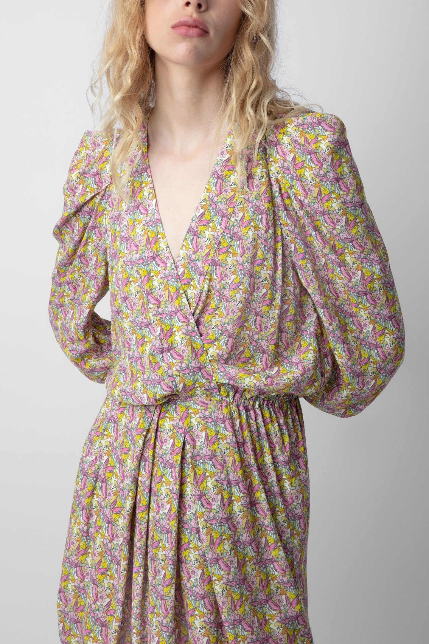 RUZ CREPE LIBERTY WINGS DRESS SUN 5