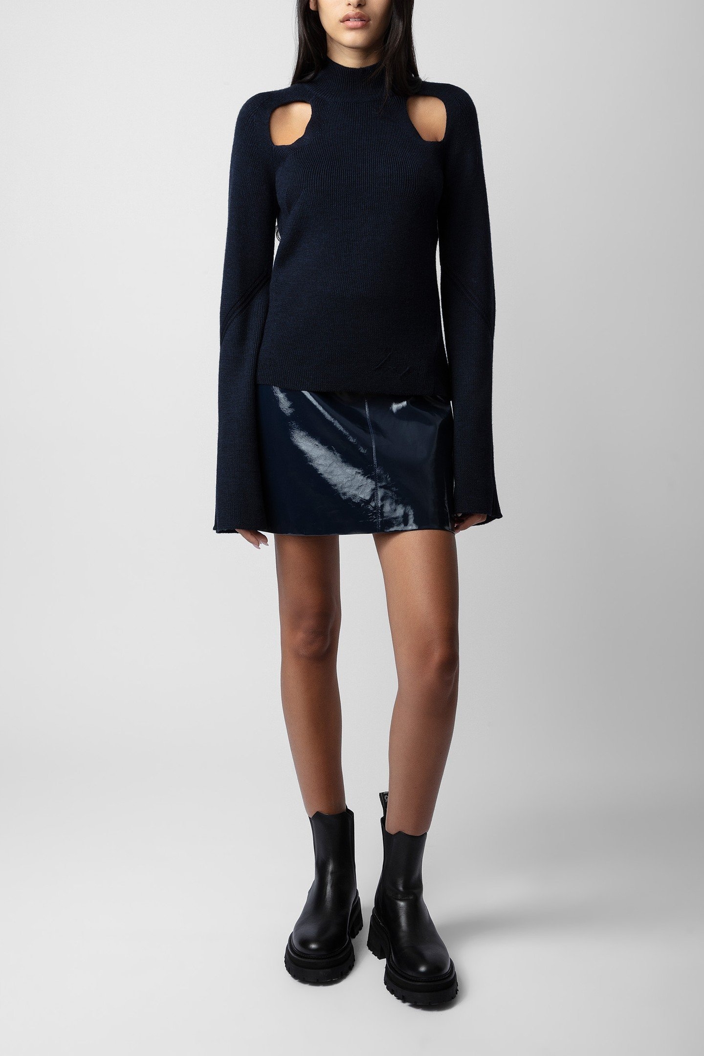 MICKY WAVE MERINO SWEATER ENCRE 2