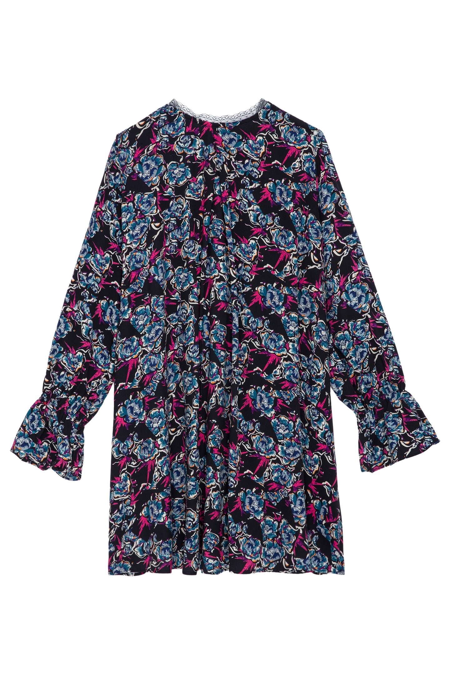 KAROLINA GIRLS DRESS DARK BLUE 2