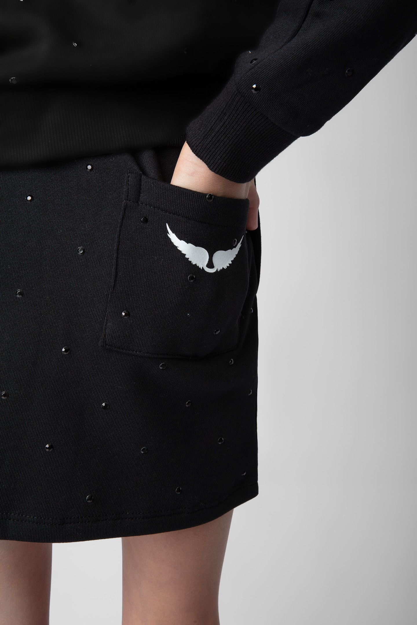 ALICE GIRLS SKIRT NOIR 5