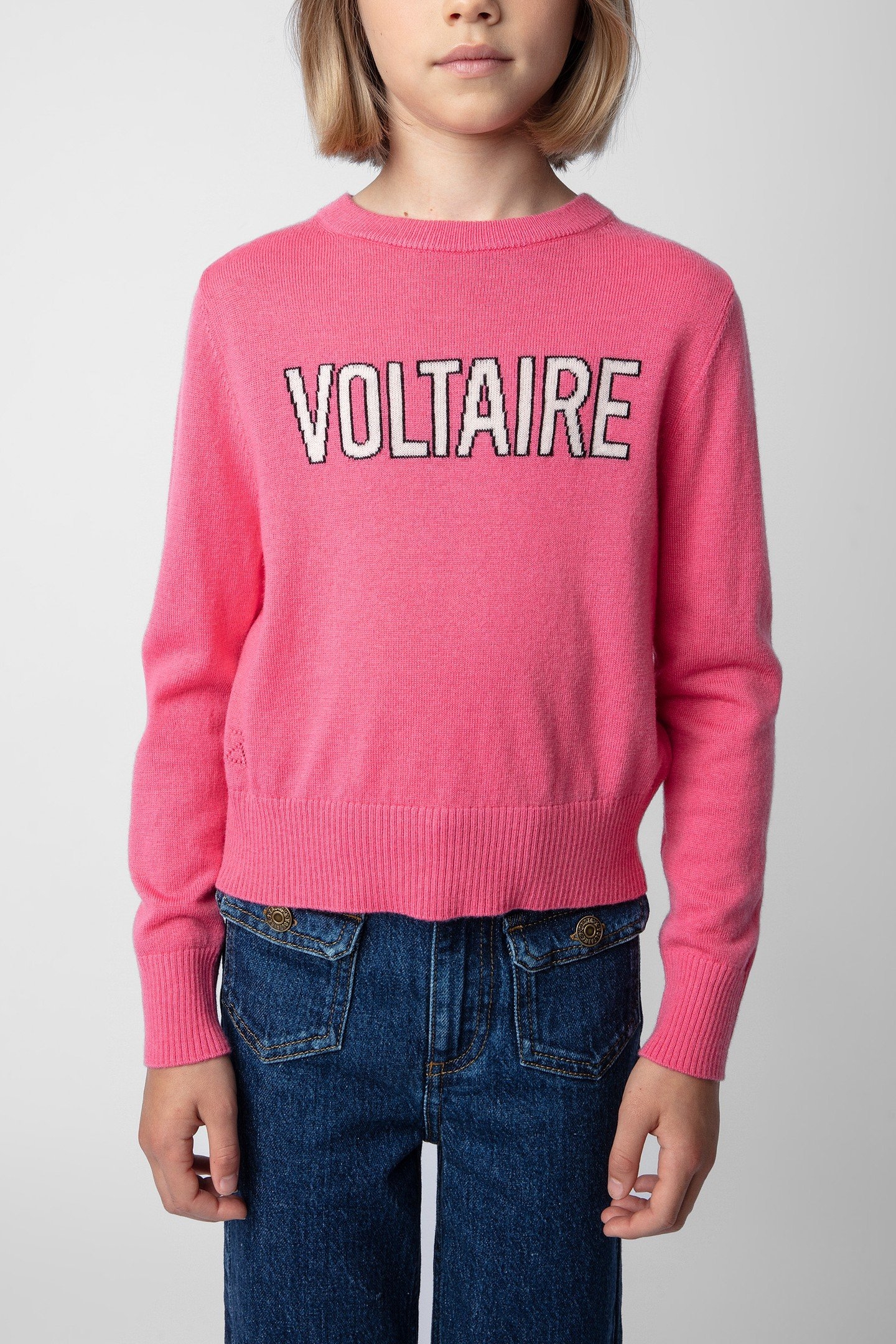 DRUM GIRLS SWEATER ROSE 1