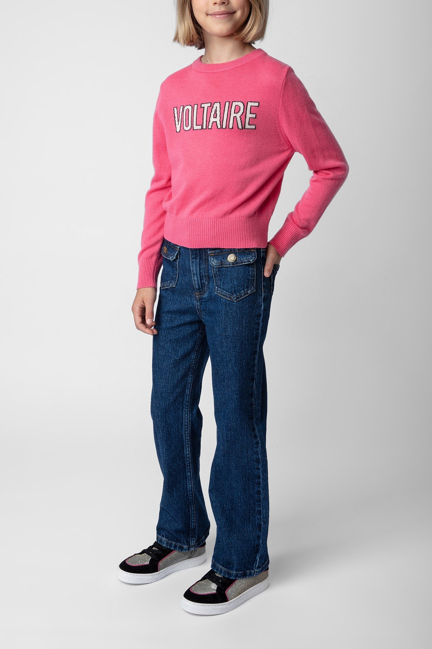 DRUM GIRLS SWEATER ROSE 4