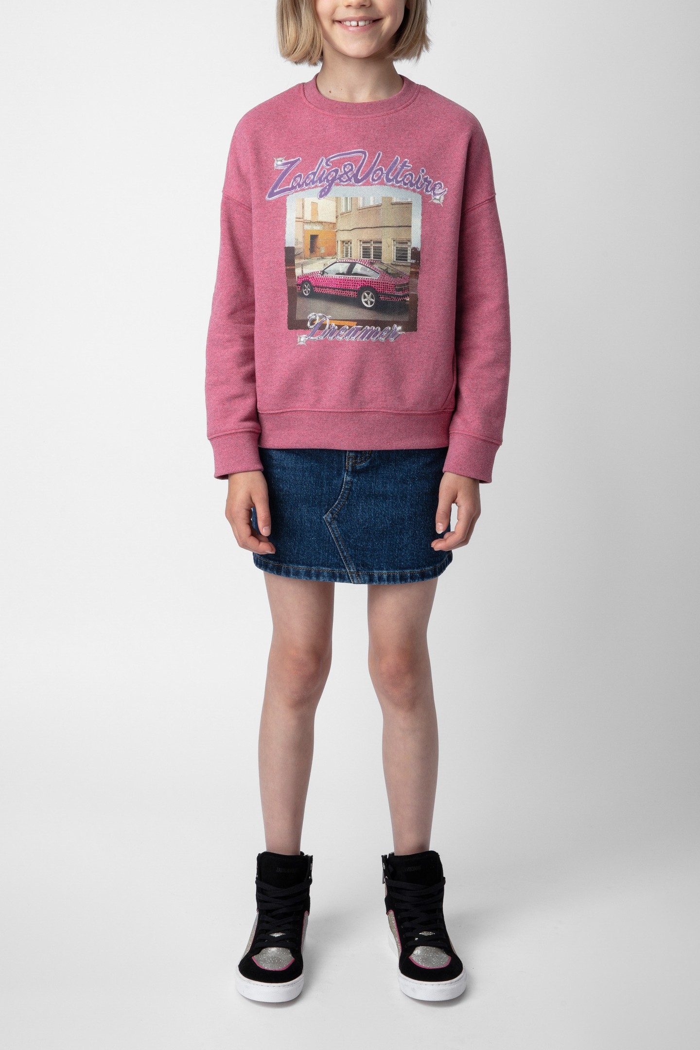 LIBERTY GIRLS SWEAT SHIRT ROSE 2