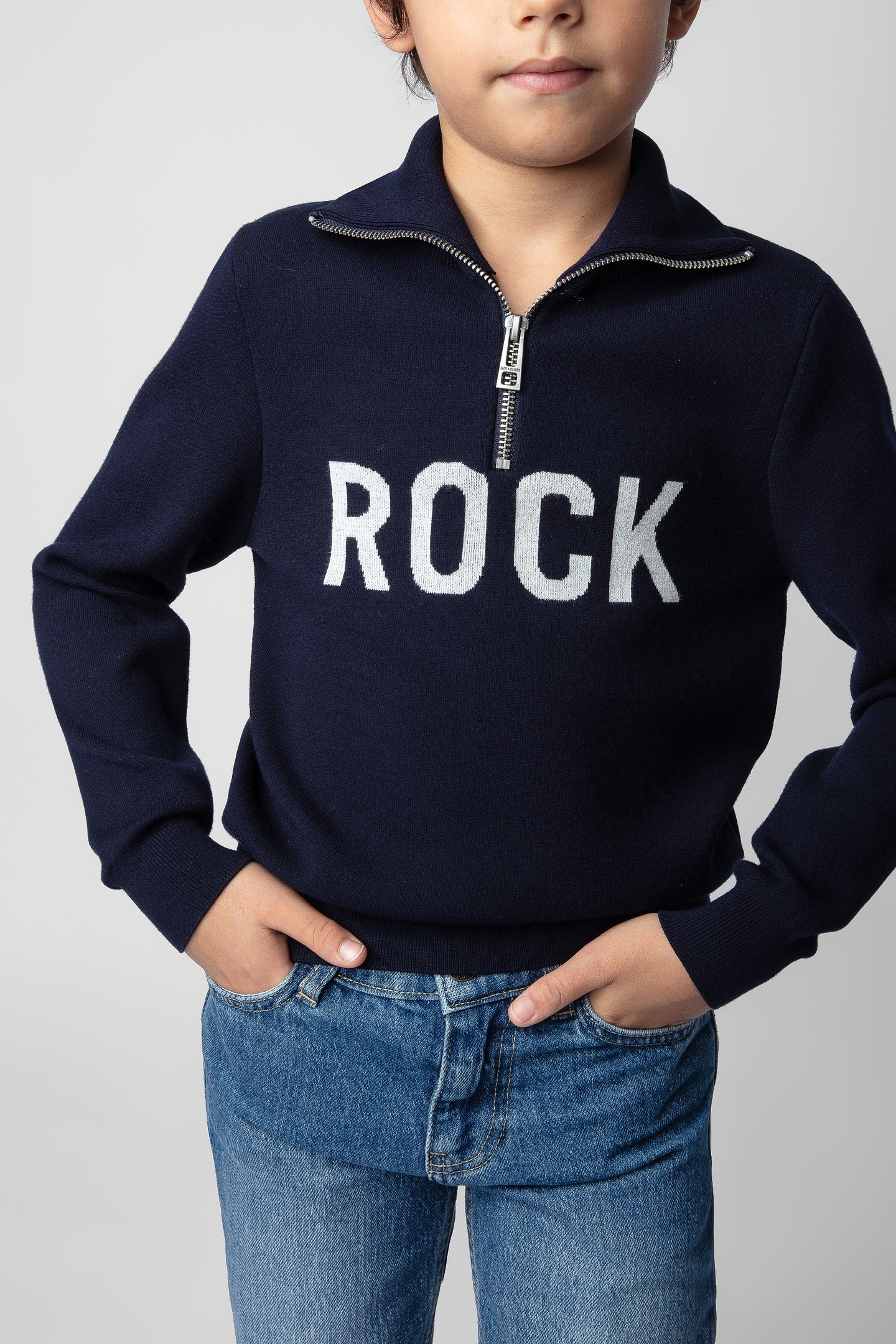 TIM BOYS ROCK SWEATER DARK BLUE 1