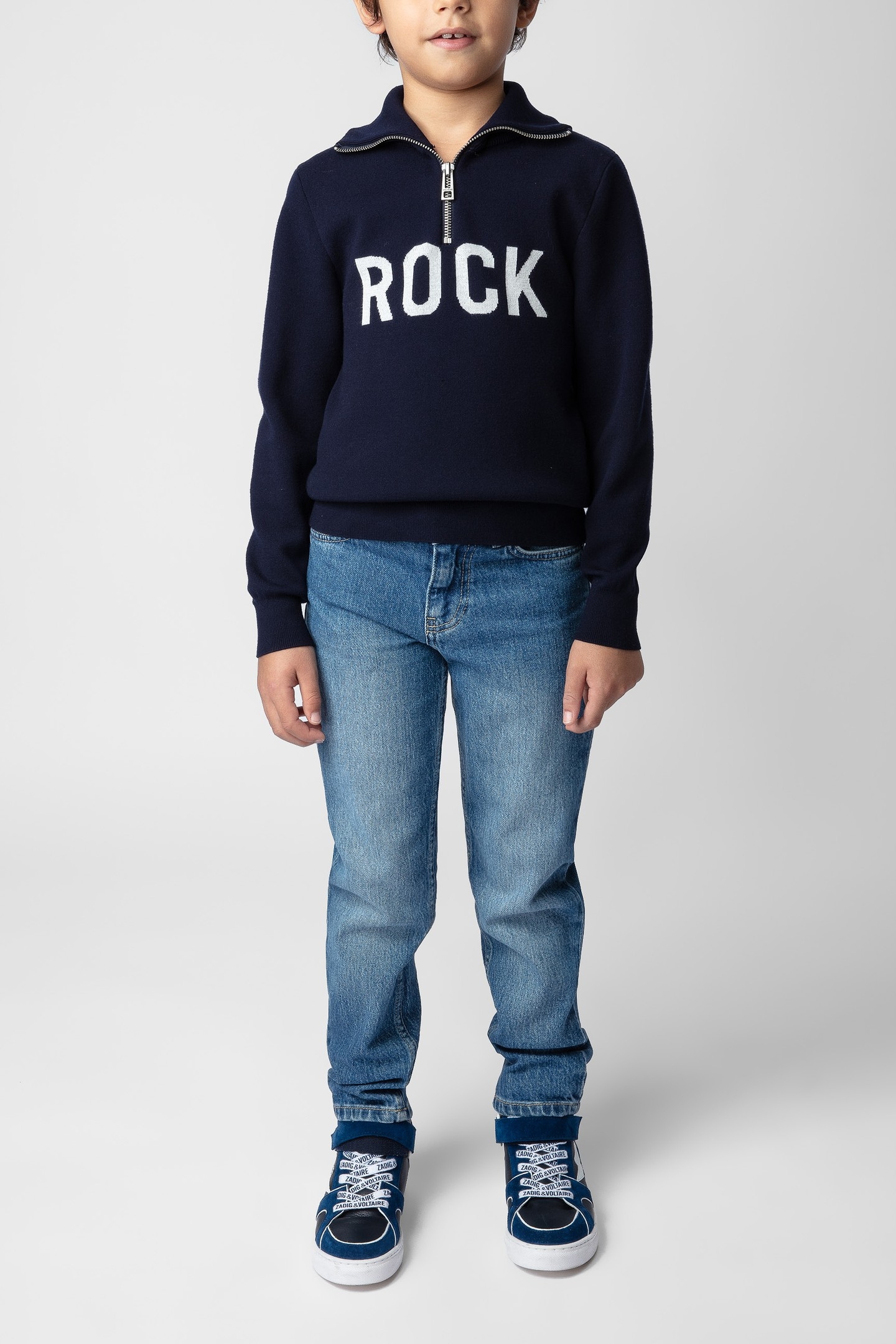TIM BOYS ROCK SWEATER DARK BLUE 2