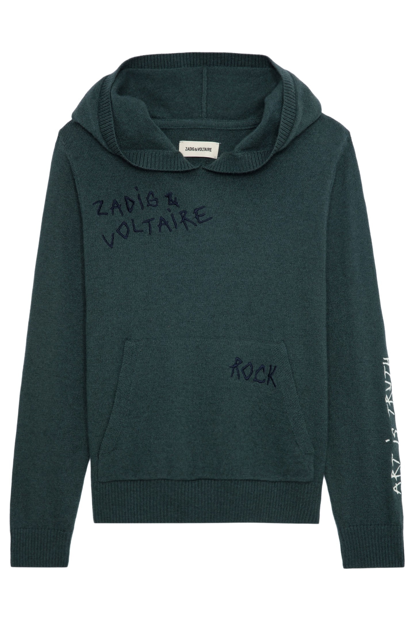 ANDY BOYS HOODIE SWEATER DARK GREEN 4