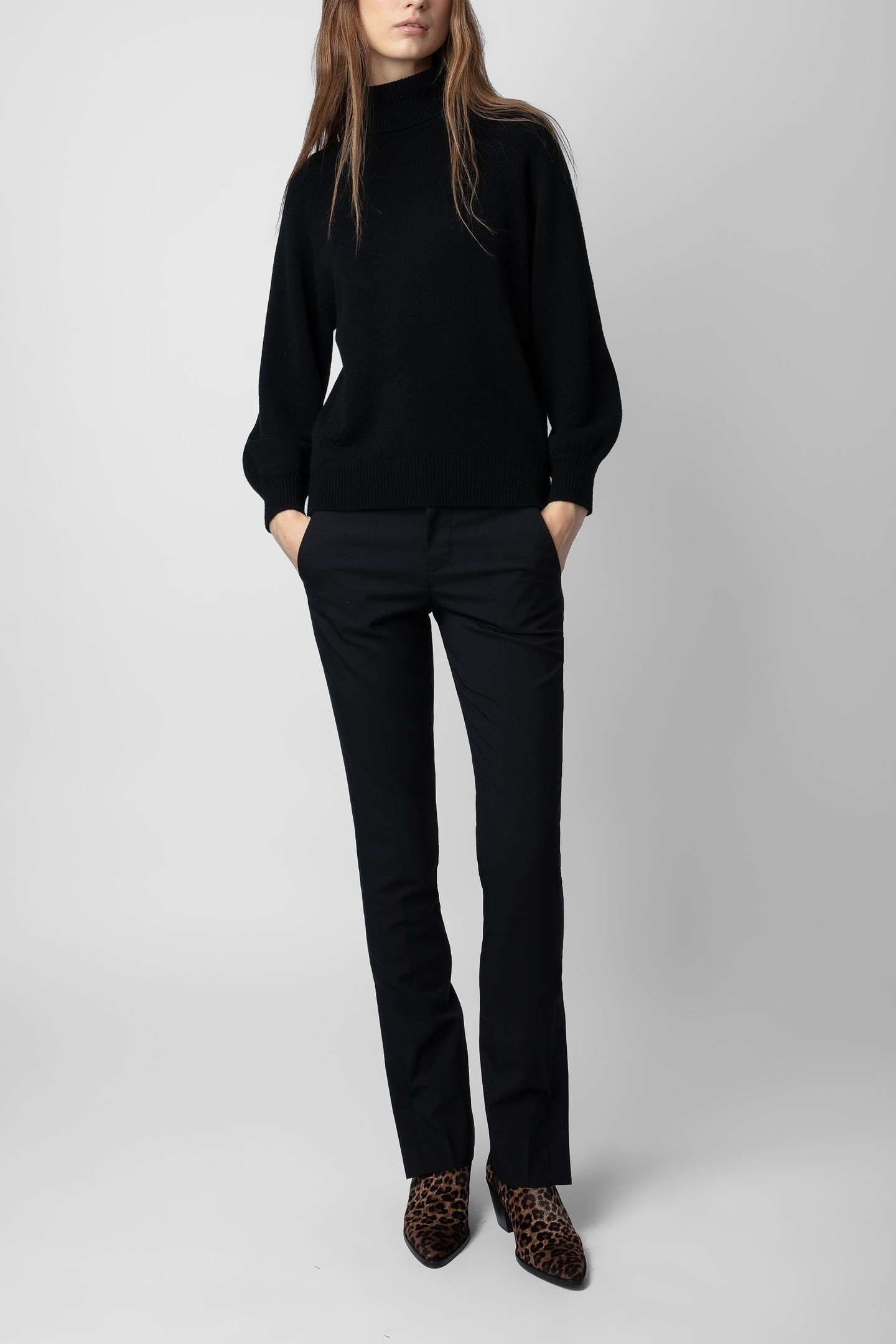 MORY CASHMERE SWEATER NOIR 1