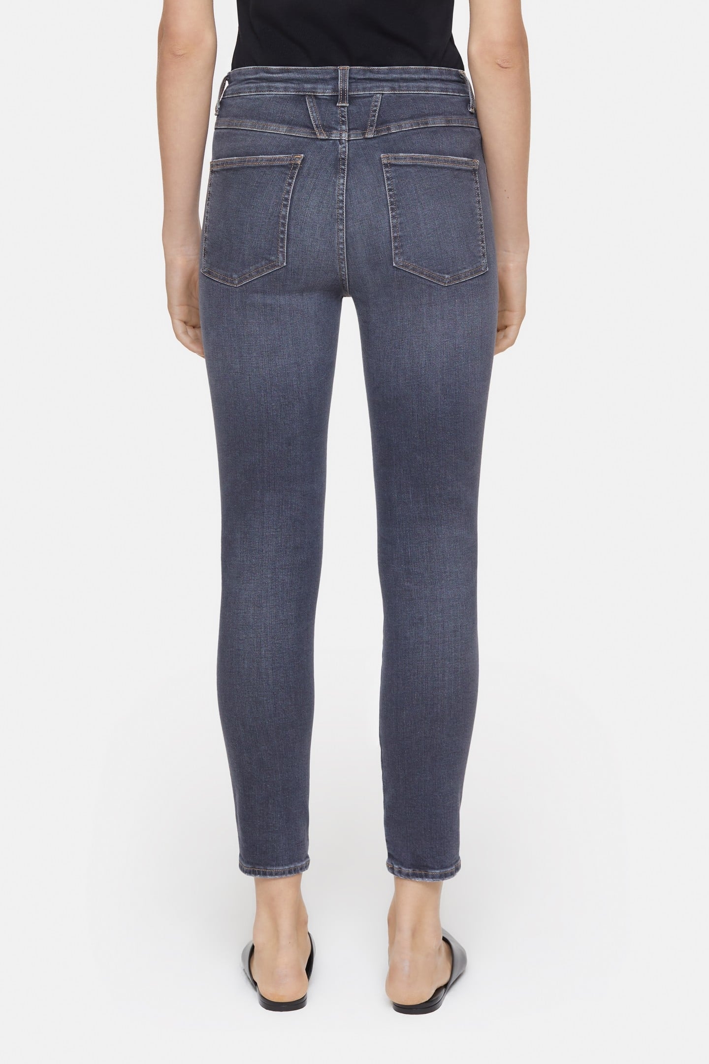 SKINNY PUSHER JEANS DARK GREY 6