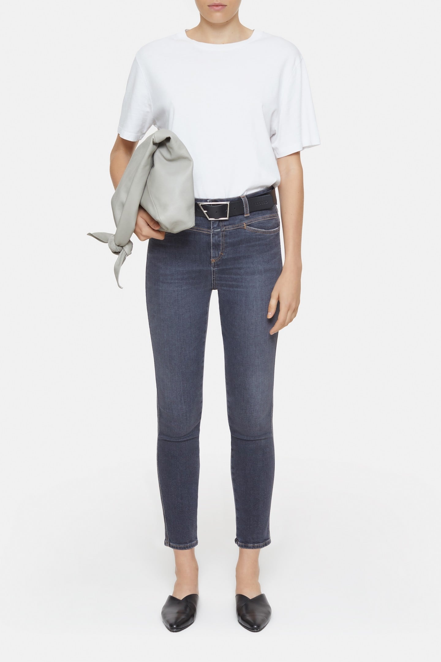 SKINNY PUSHER JEANS DARK GREY 3