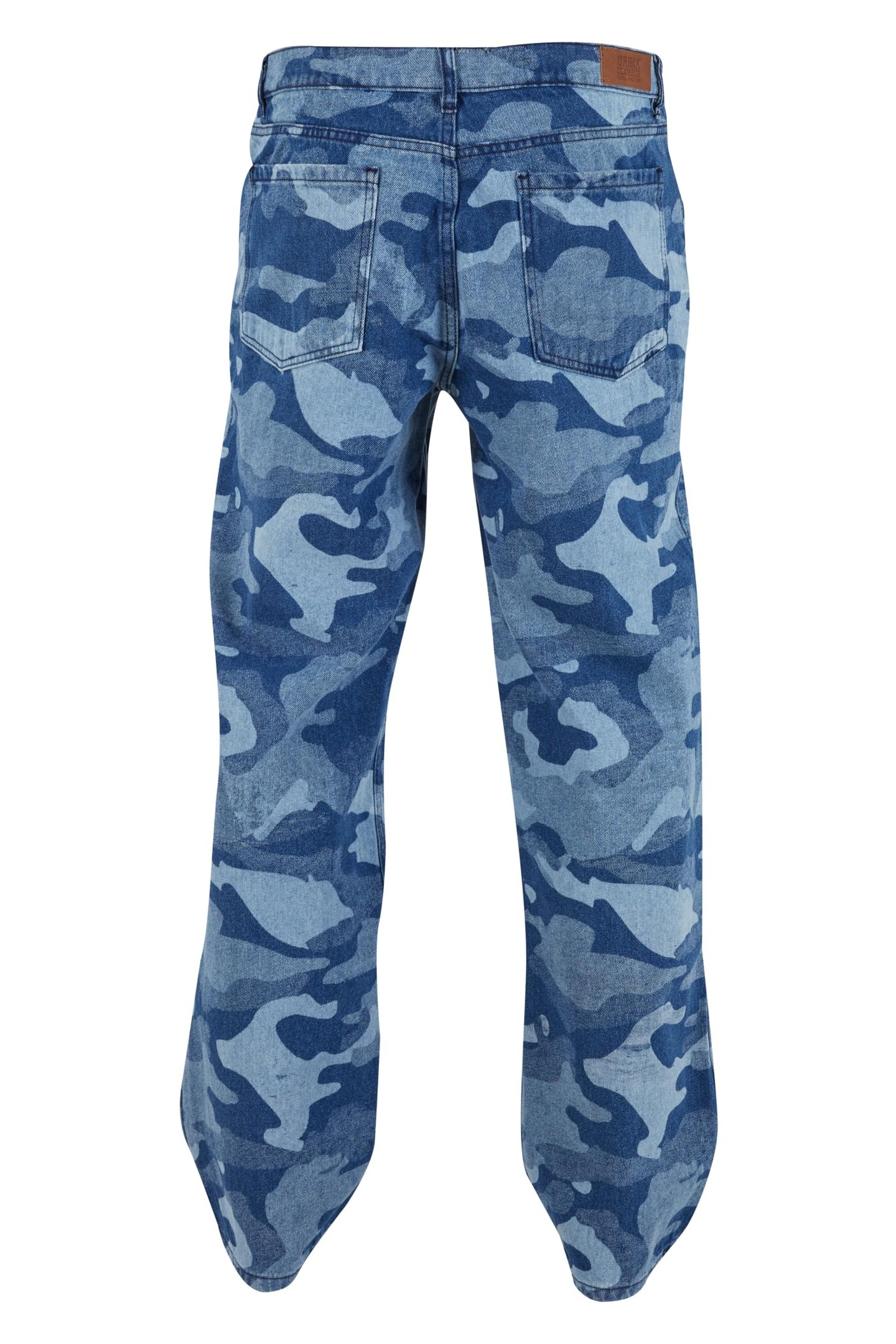 PRINTED JEANS BLUE LASER CAMO 2