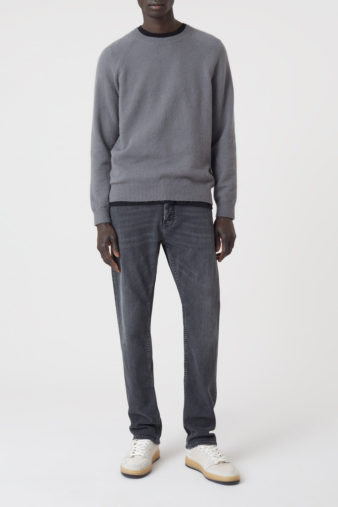 OAKLAND STRAIGHT JEANS DARK GREY 1