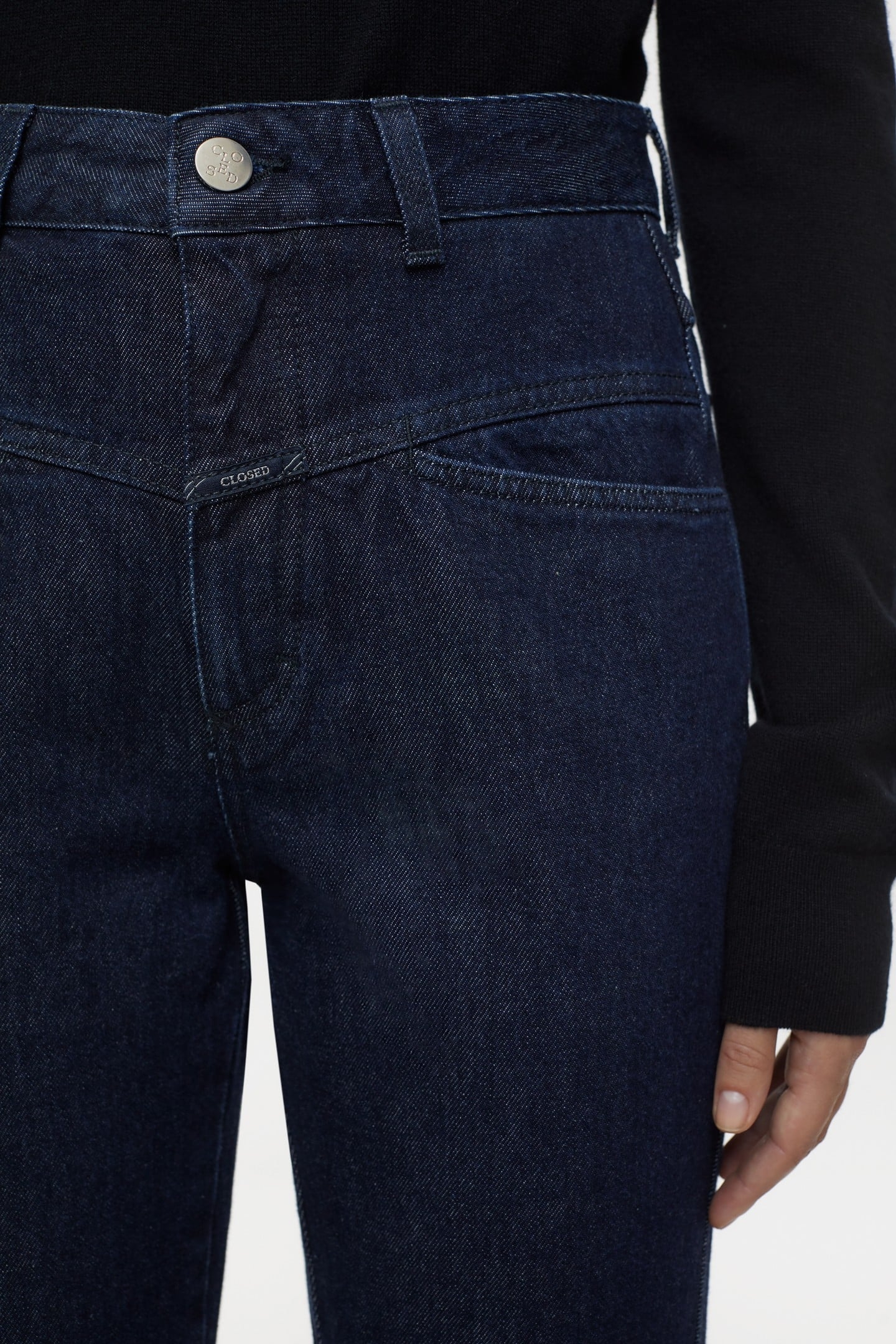 PEDAL PUSHER JEANS DARK BLUE 7