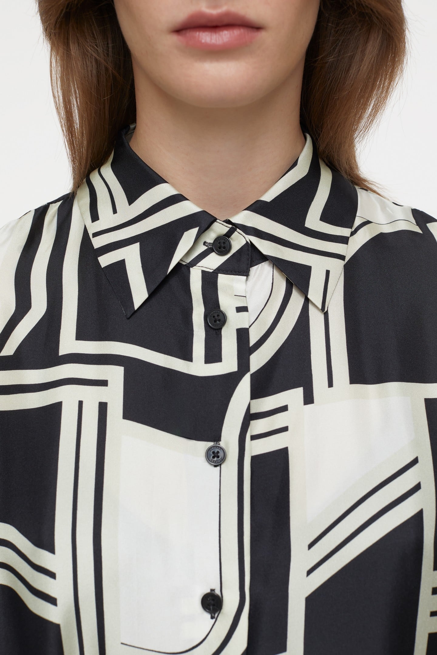 LONG SHIRT DRESS BLACK 6