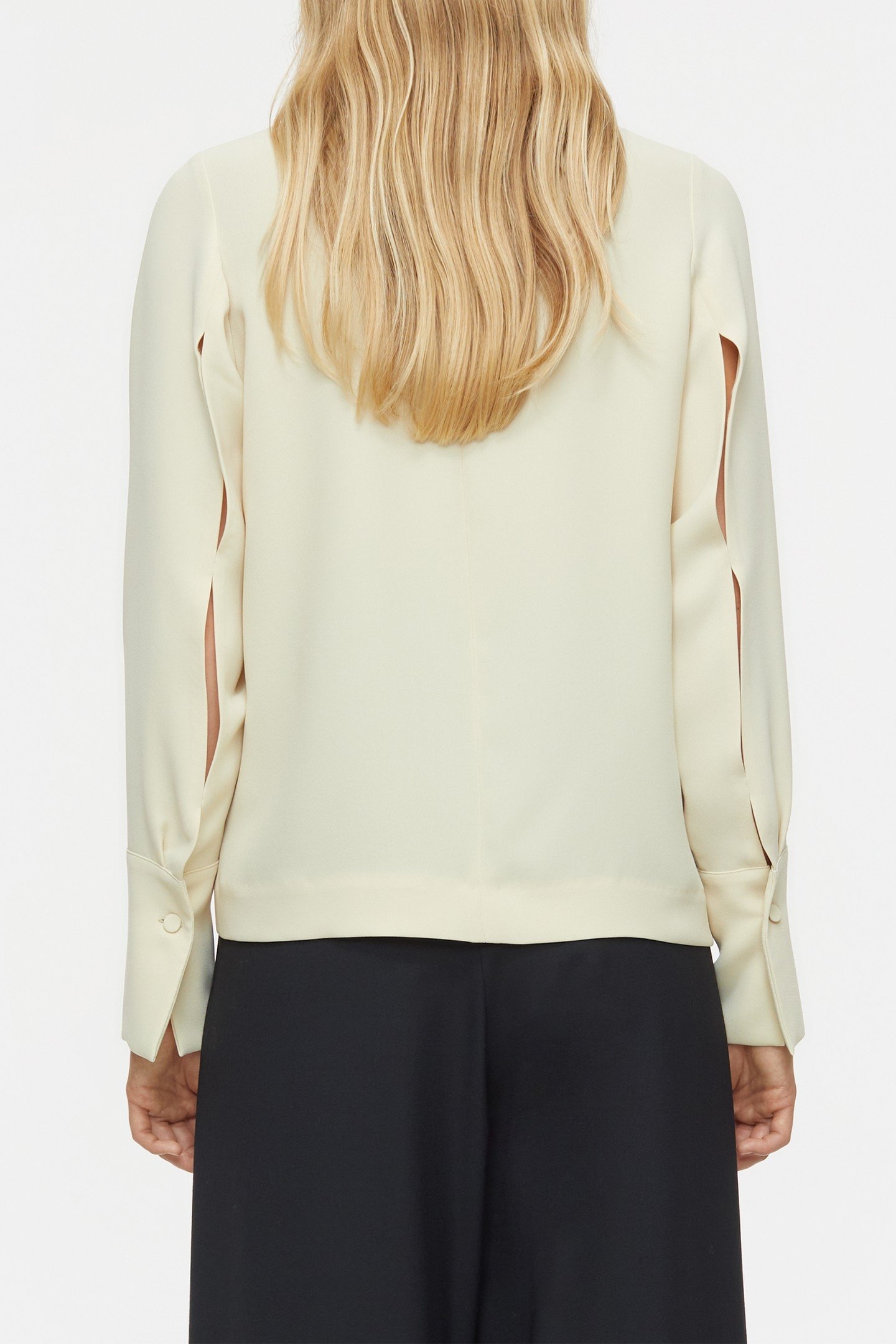 SLIT BLOUSE SHIRT SHELL 4