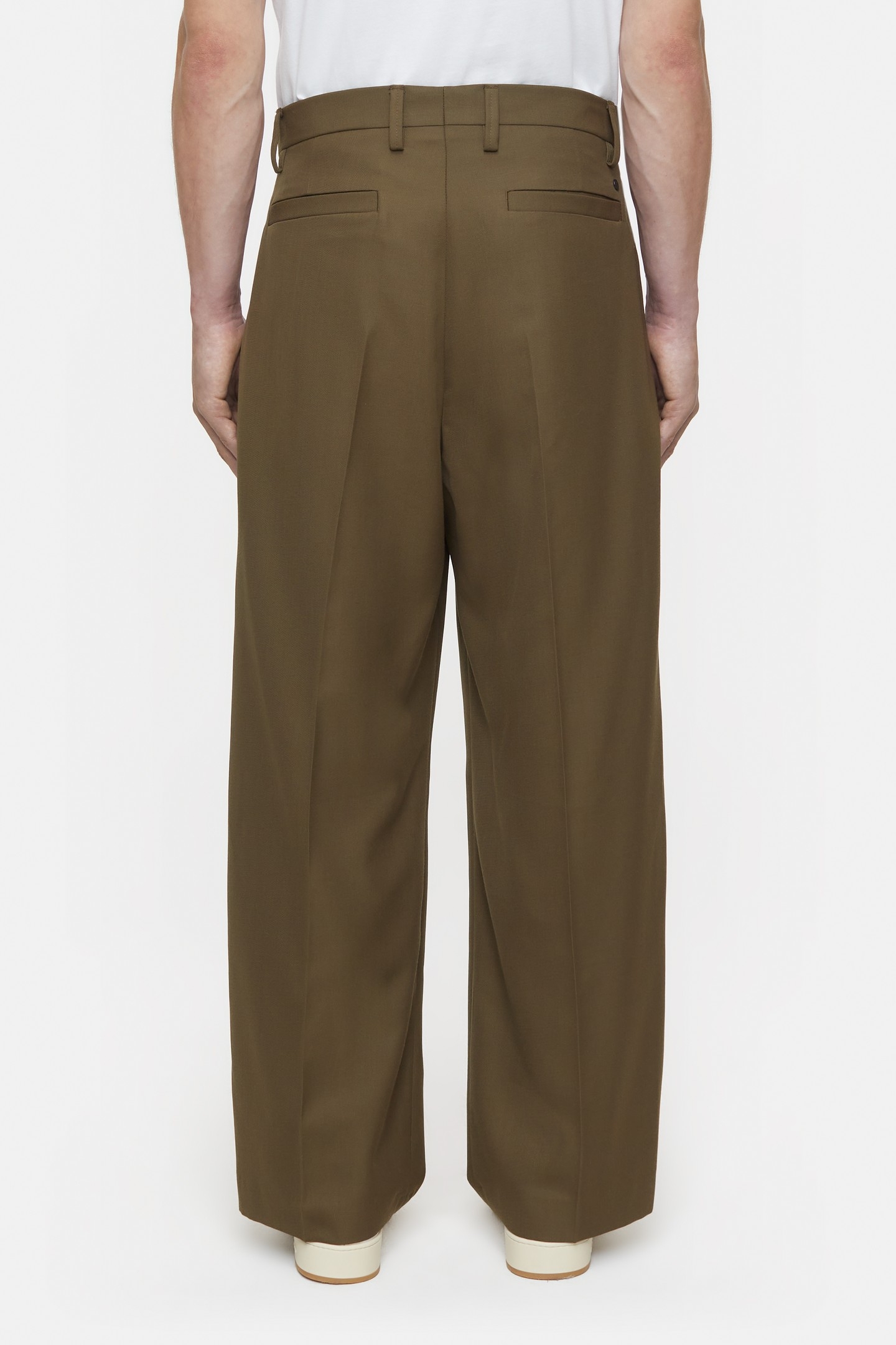 HOBART WIDE PANTS TEAK WOOD 4