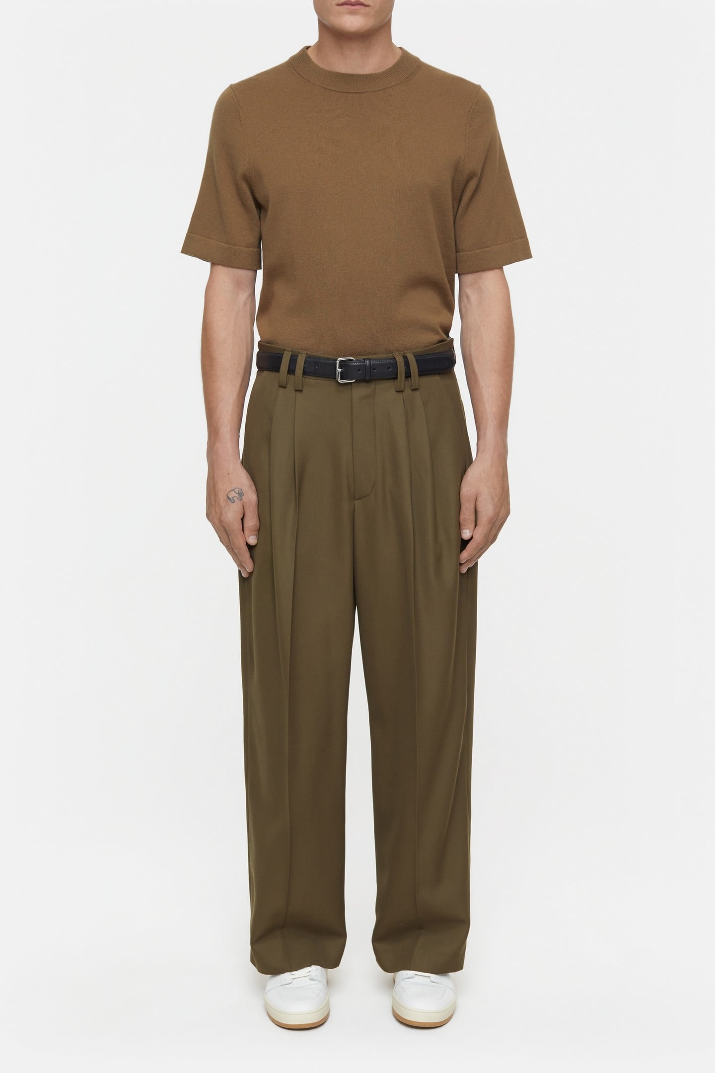 HOBART WIDE PANTS TEAK WOOD 3