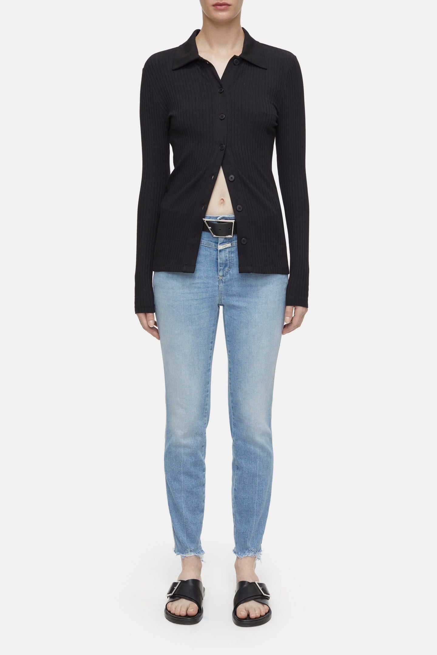 SKINNY PUSHER JEANS LIGHT BLUE 1