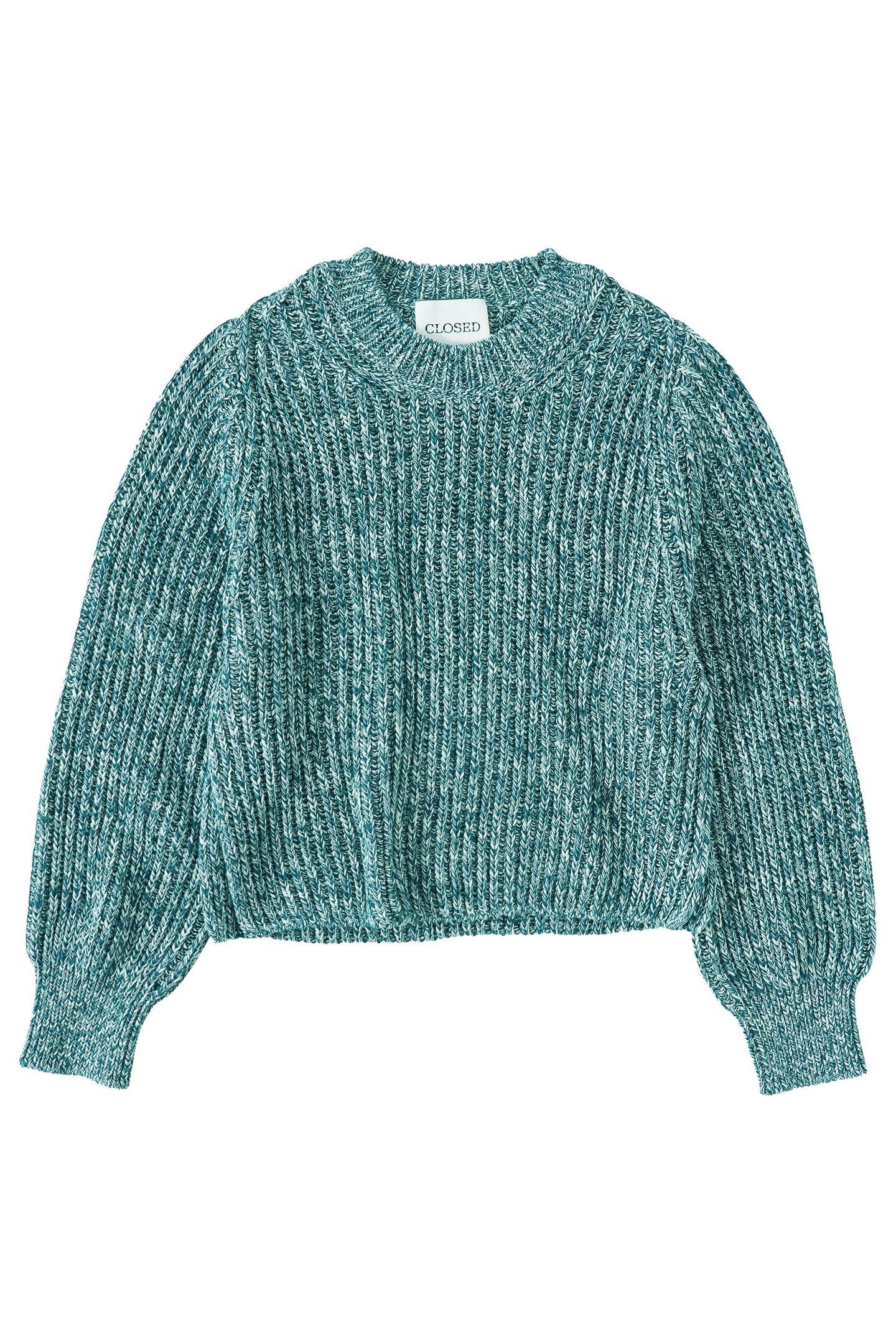 CREW NECK LONG SLEEVE KNITS MIDNIGHT LAKE 3