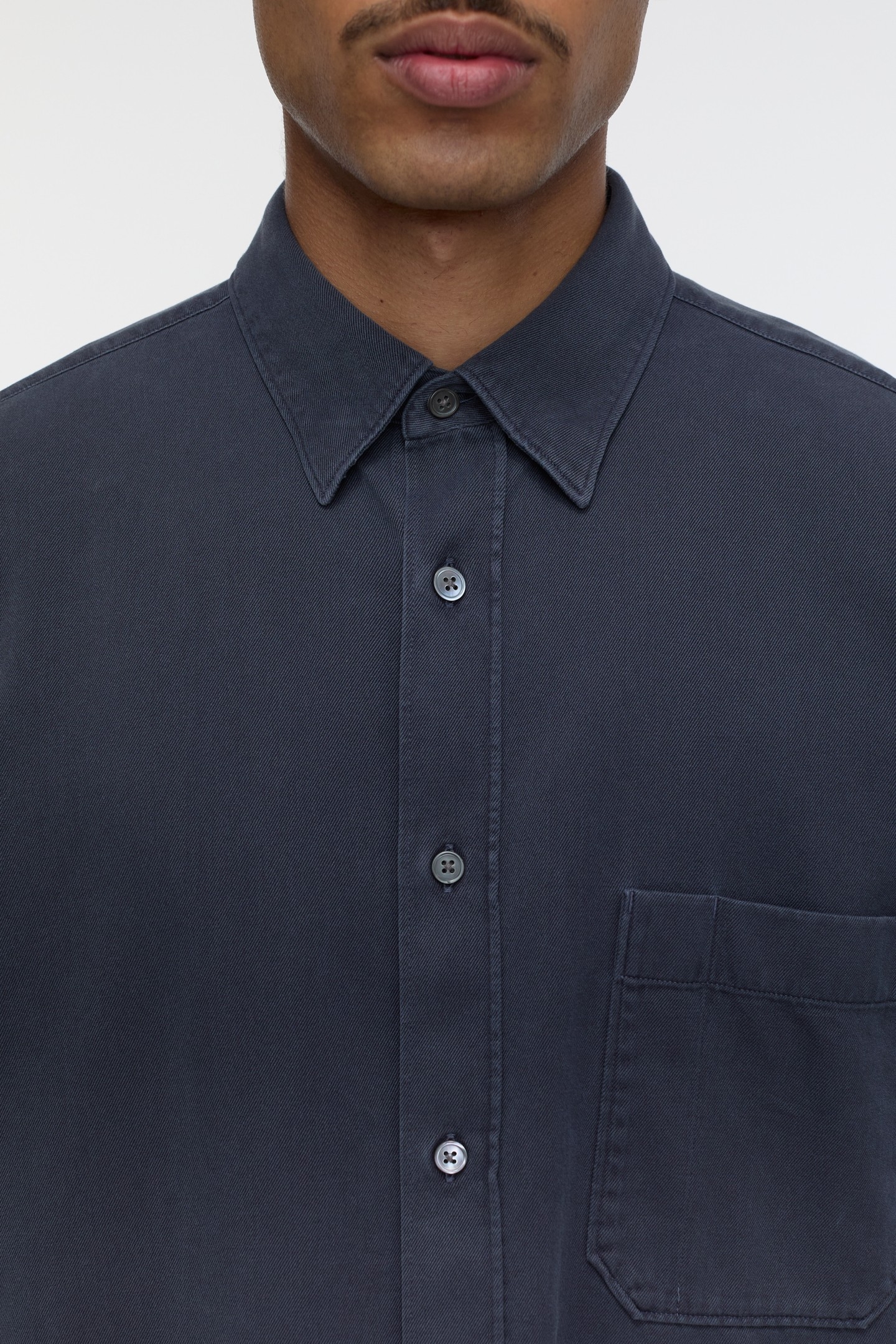 FORMAL ARMY SHIRT & BLOUSES SMOKEY BLUE 5