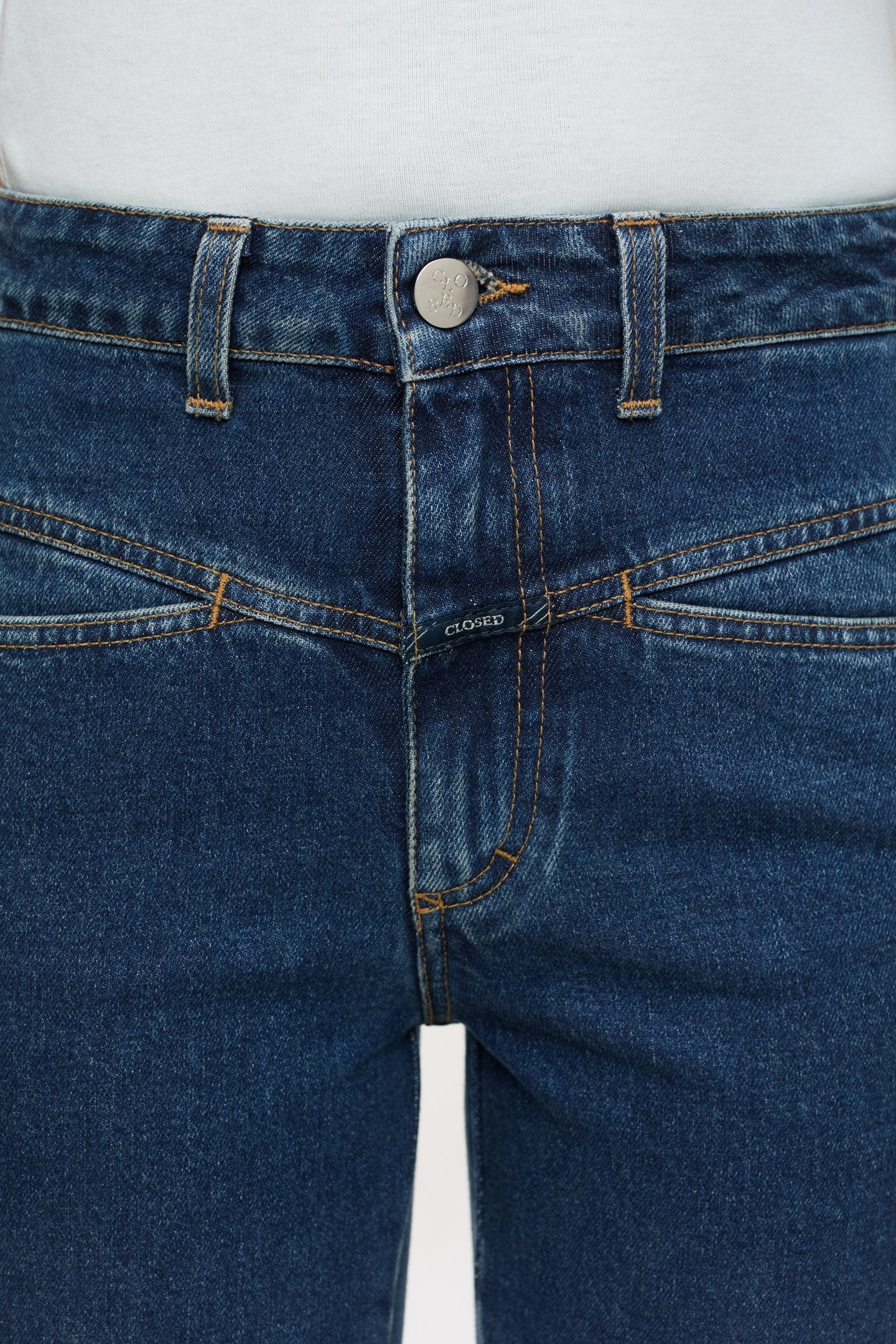 PEDAL PUSHER JEANS DARK BLUE 3