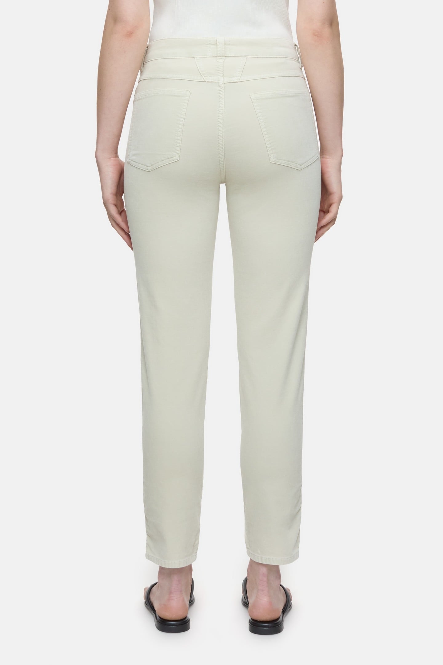 PEDAL PUSHER PANTS SABBIA BEIGE 2