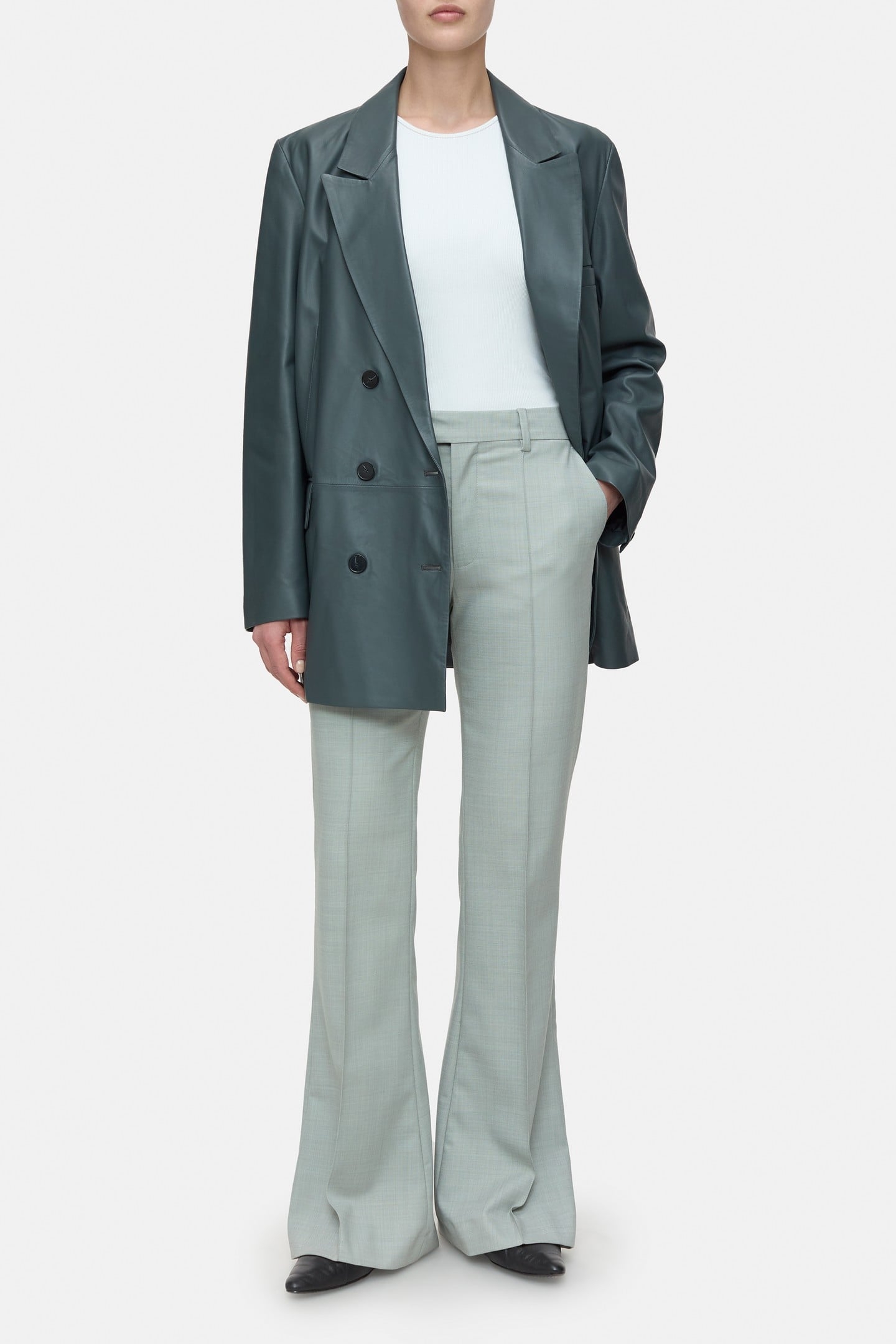 DENAIR PANTS PASTEL OLIVE 3