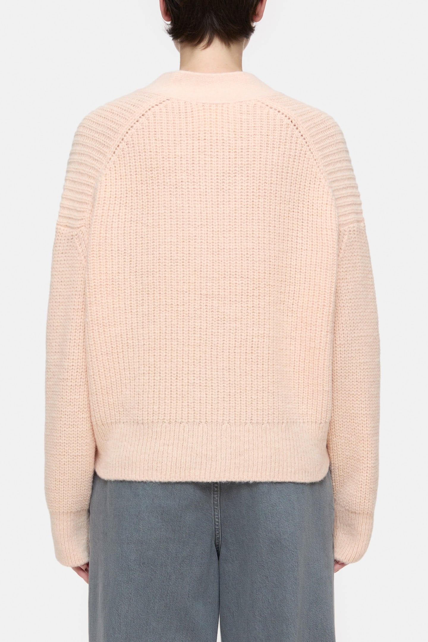 BOXY CARDIGAN KNITS ALBICOCCA 2