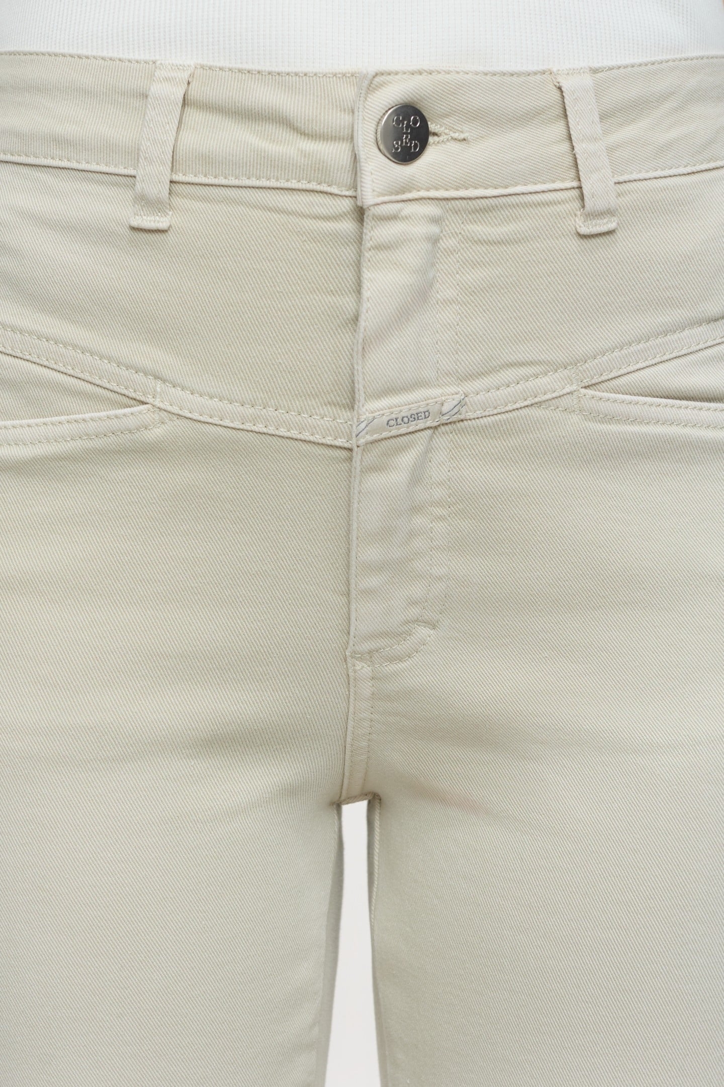 PEDAL PUSHER JEANS SABBIA BEIGE 3