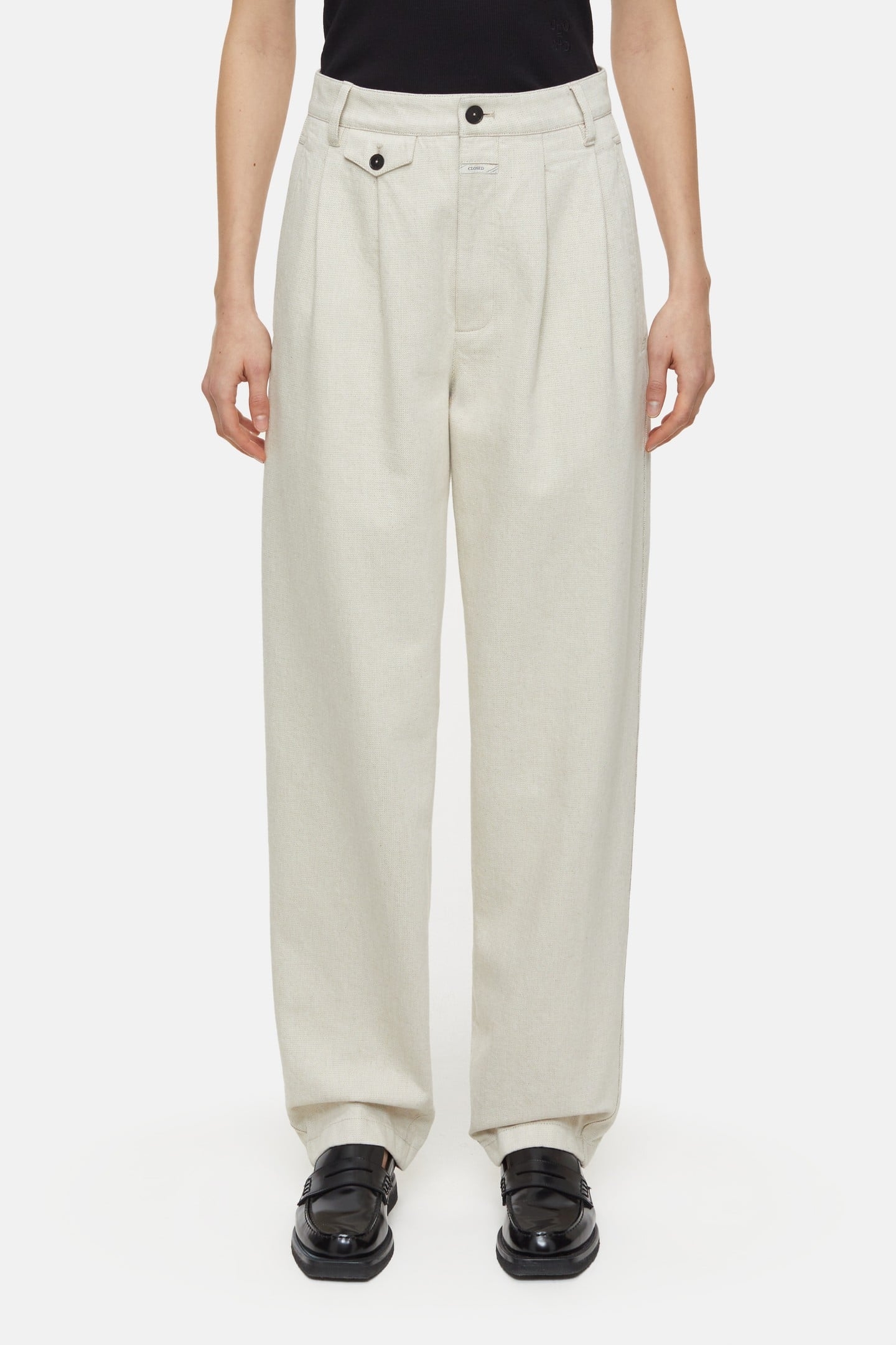 RHOONE JEANS CREME 1