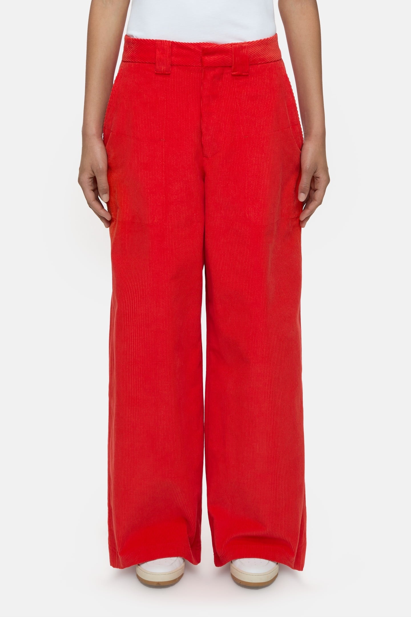 WYSTAN PANTS HIBISCUS RED 1