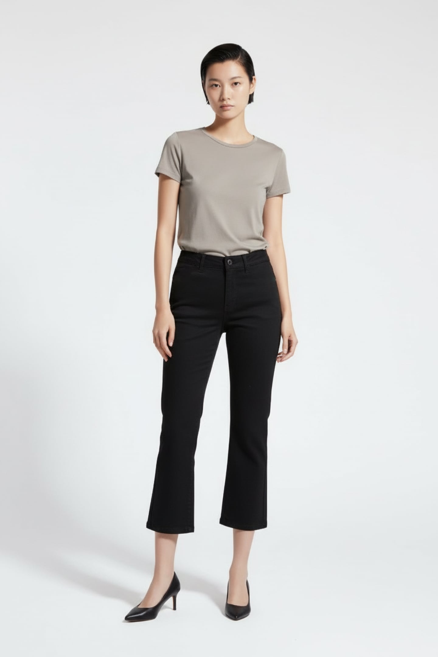 JEANS-HOSE BLACK DENIM 1