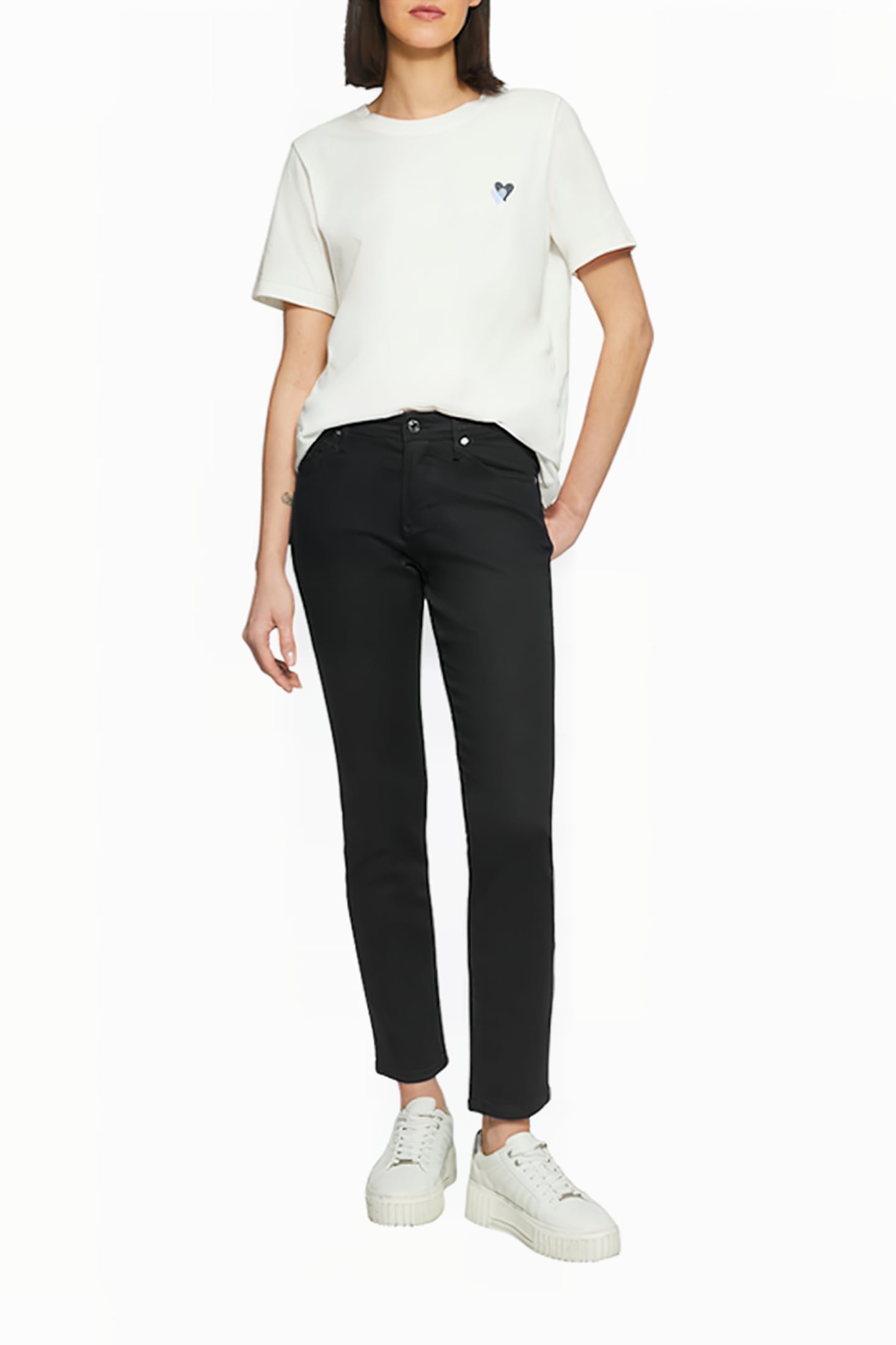 JEANS-HOSE BLACK DENIM 1