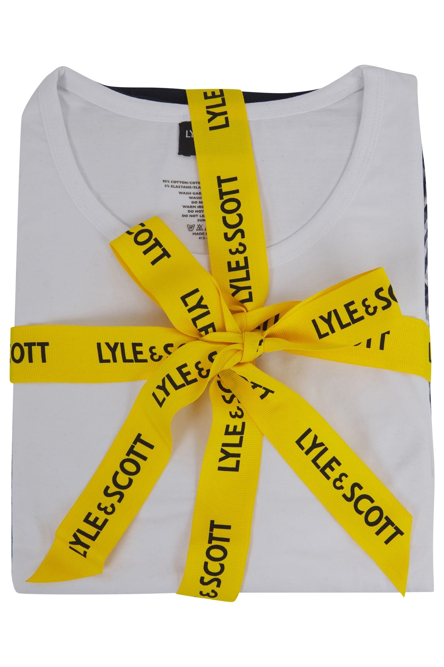 KYLE SHORT SLEEVE TEE AND WOVEN SHORT SLEEP SET BRIGHT WHITE 4